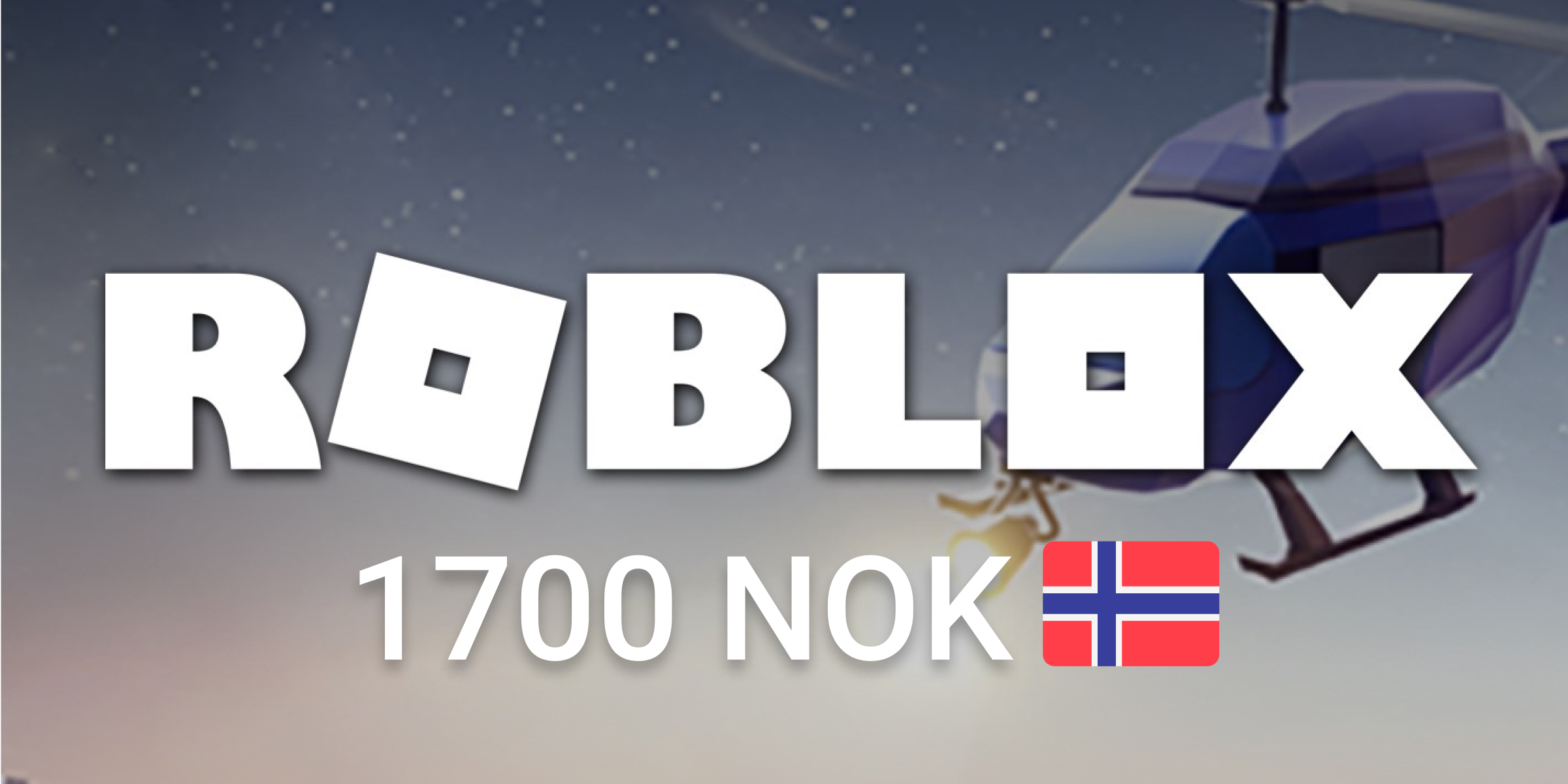 Roblox Gift Card 1700 NOK