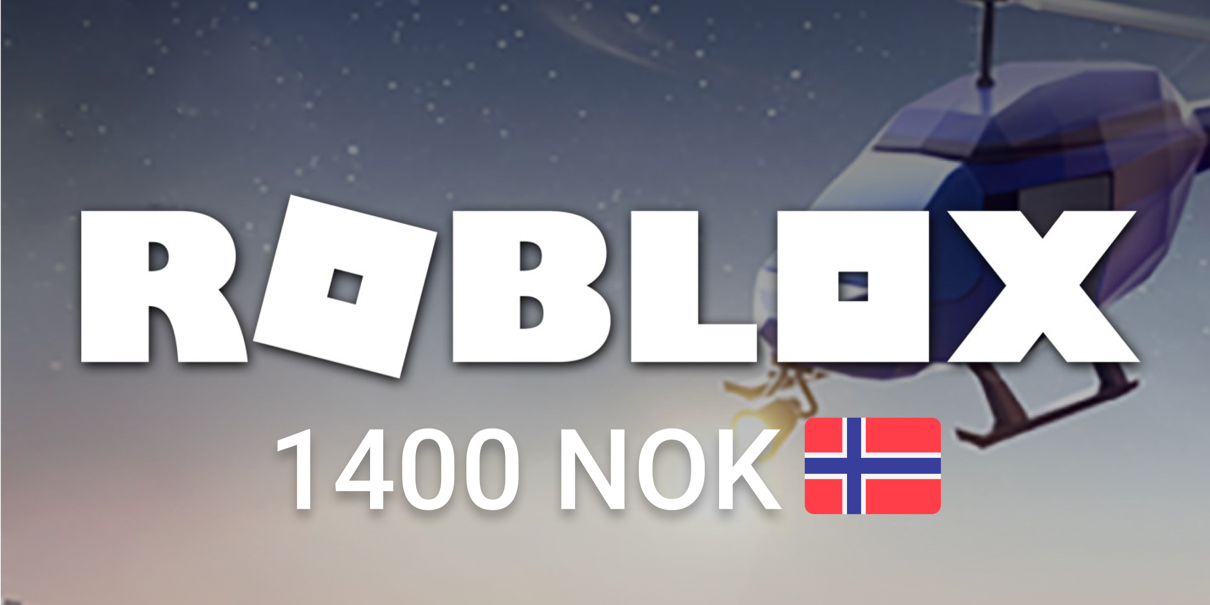 Roblox Gift Card 1400 NOK