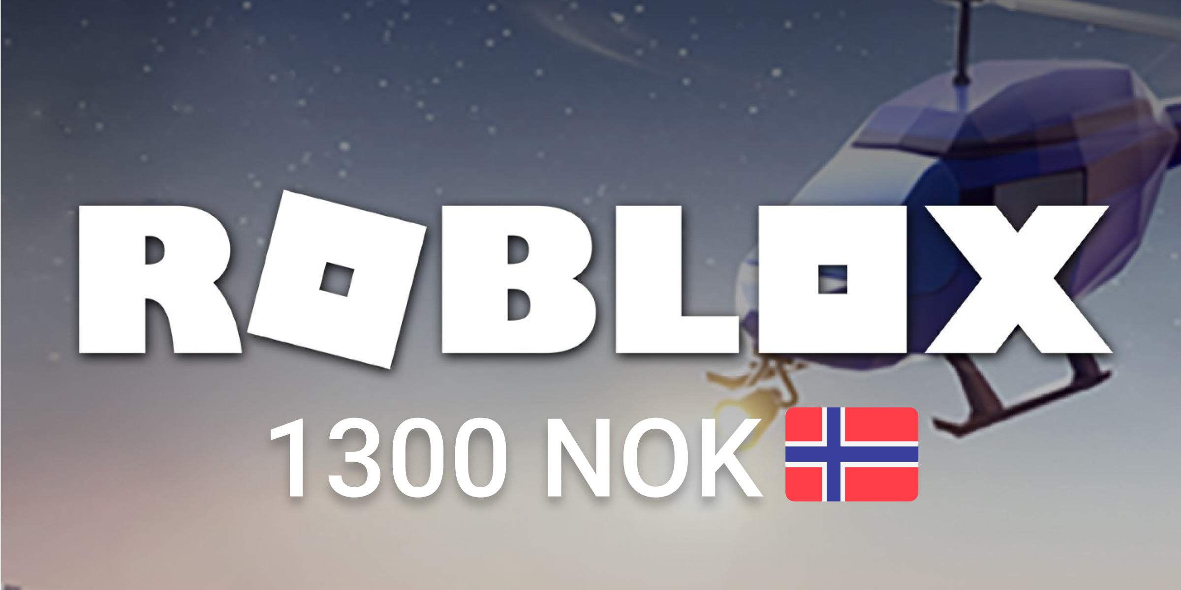 Roblox Gift Card 1300 NOK