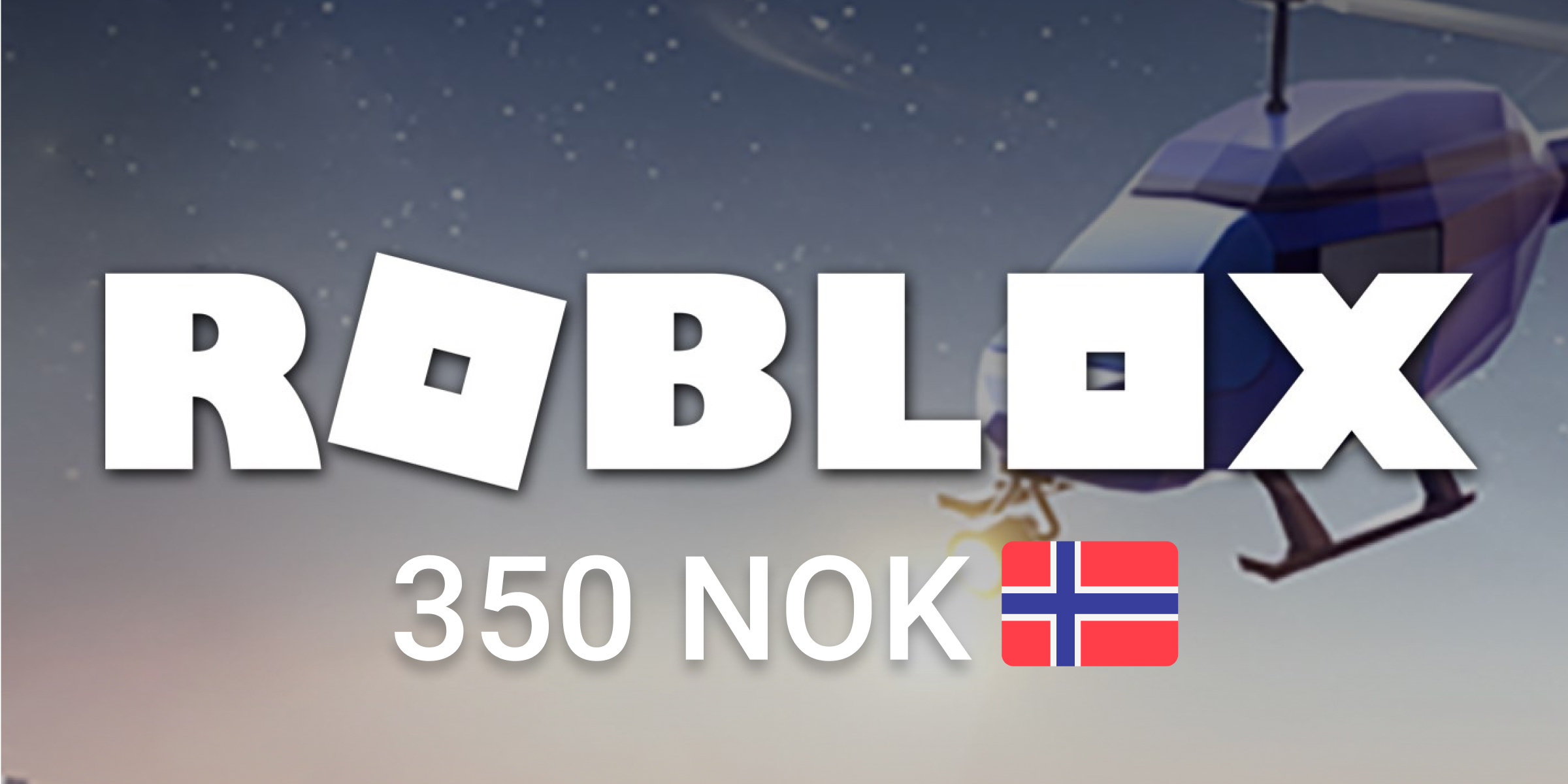 Roblox Gift Card 350 NOK