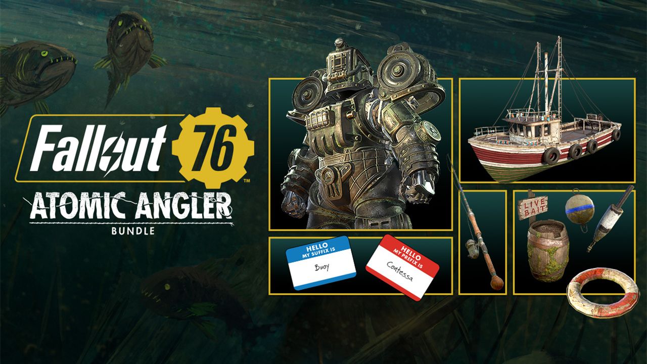 Fallout 76 Atomic Angler Bundle (Xbox One)