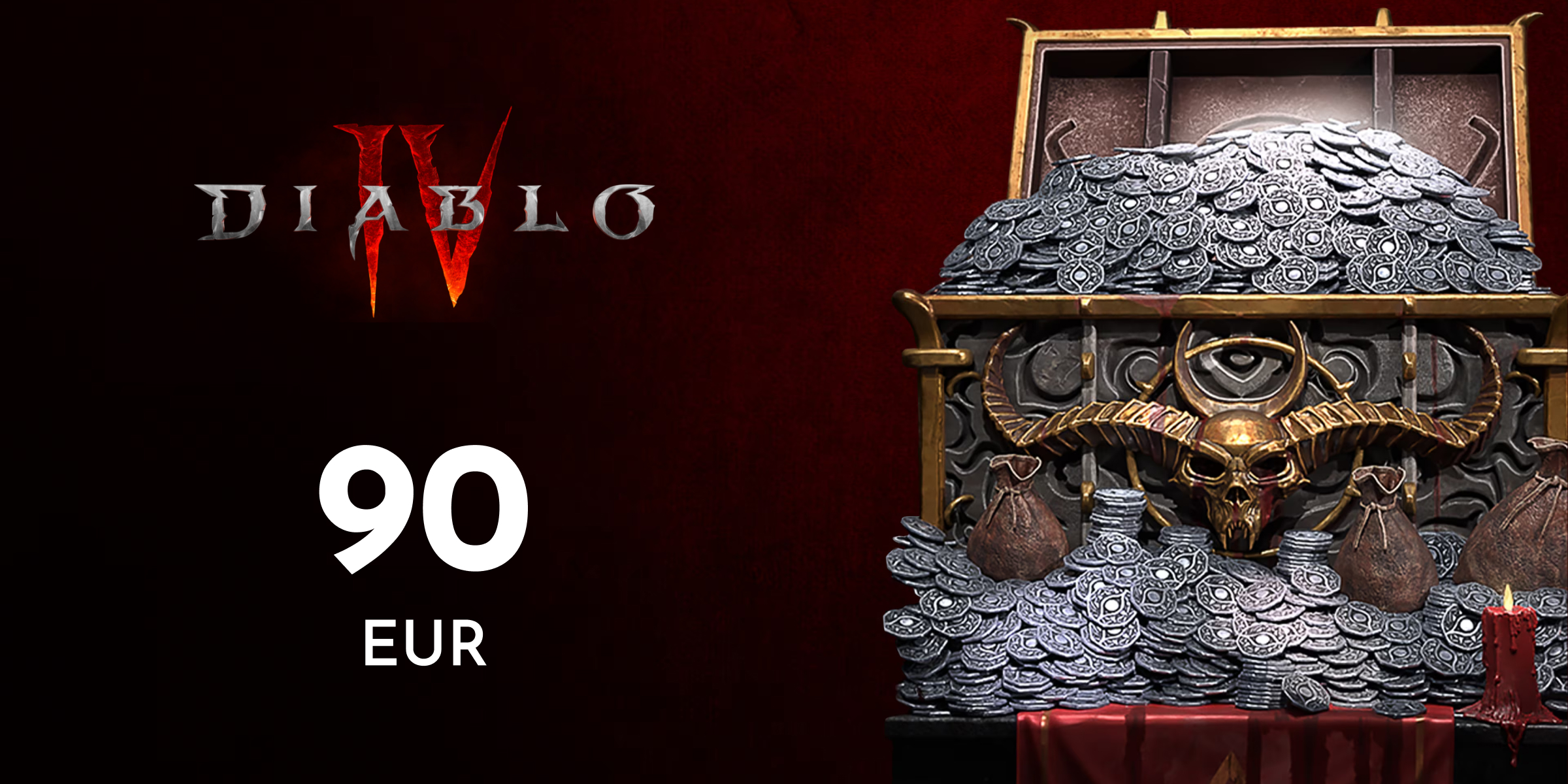 Diablo IV Gift Card 90 EUR