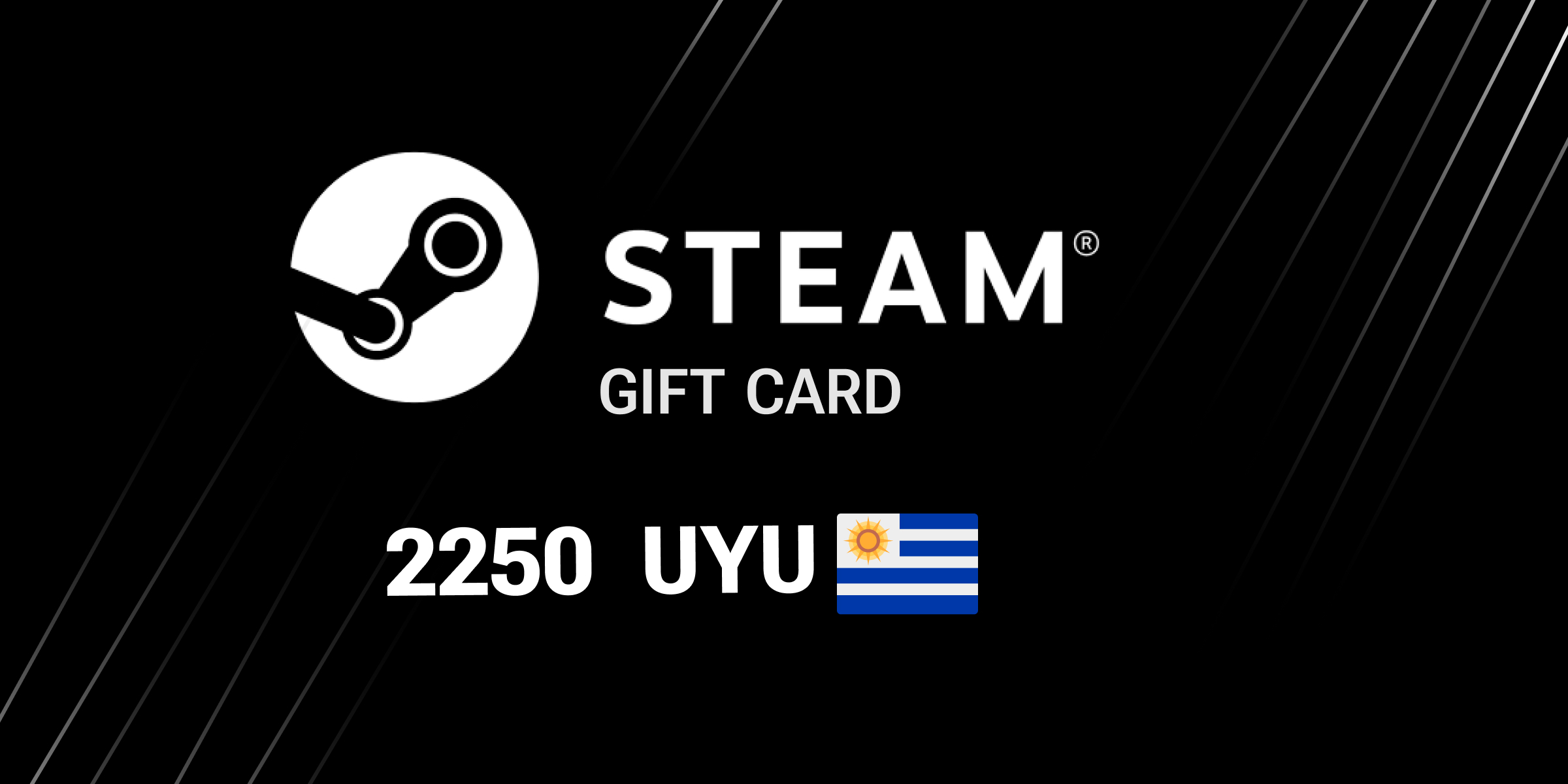 Steam Gift Card 2250 UYU