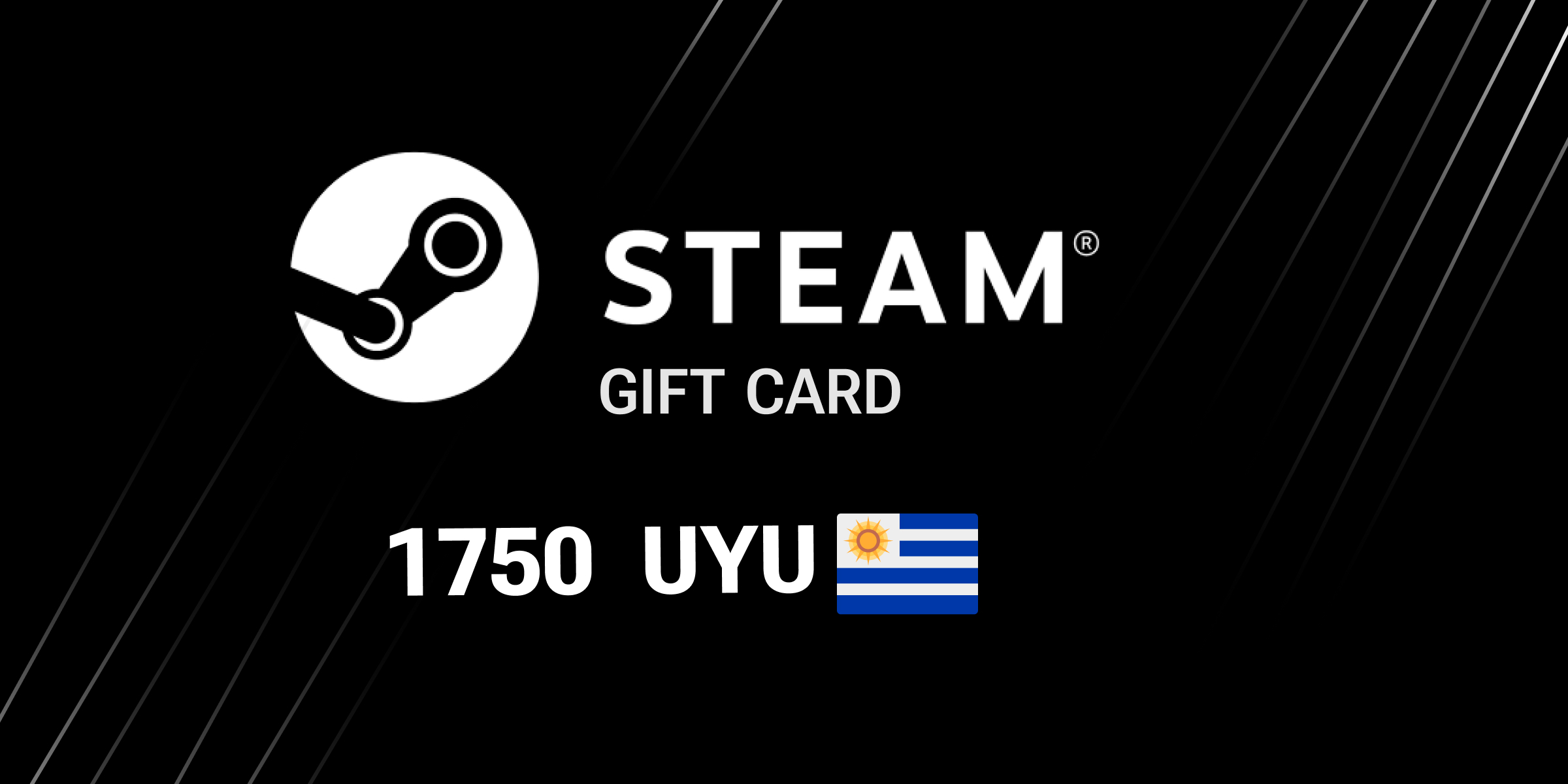 Steam Gift Card 1750 UYU