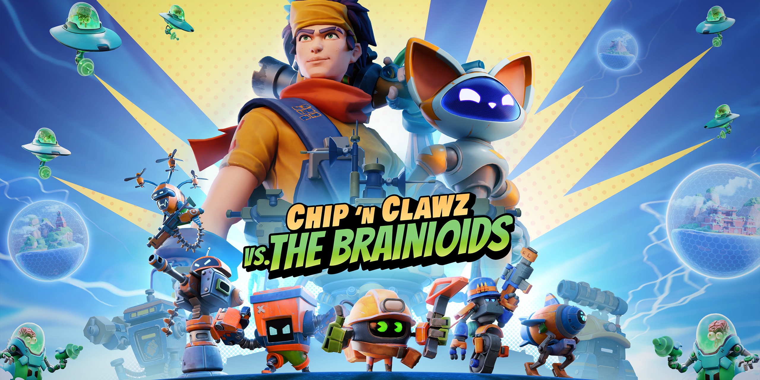 Chip n Clawz vs The Brainioids (PC)