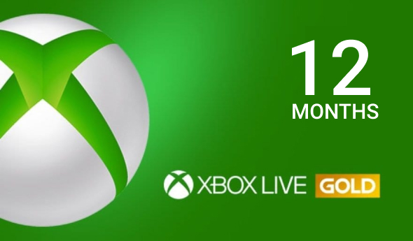 Xbox Live GOLD Subscription Card 12 Months