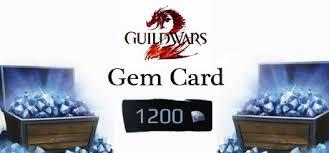 Buy Guild Wars 2 GAMECARD 1200 Gems (PC)