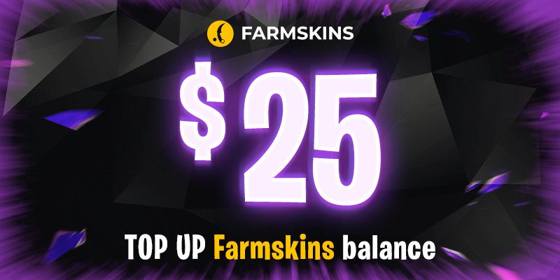 Farmskins Wallet Card 25 USD
