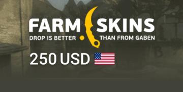 Acquista Farmskins Wallet Card 250 USD 