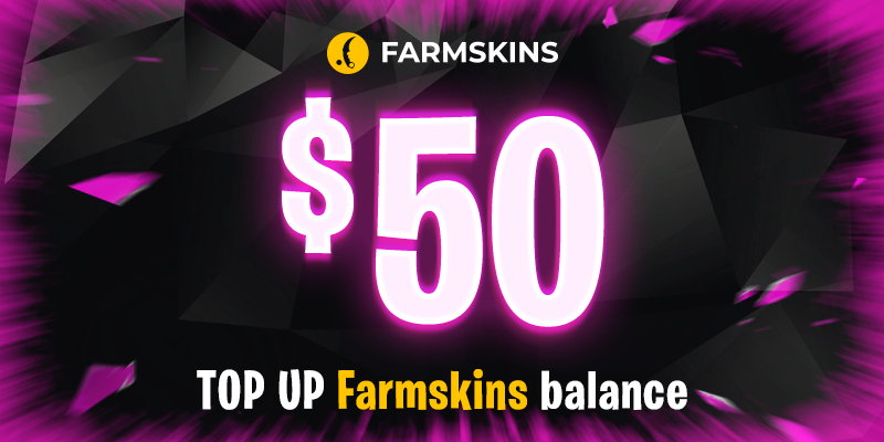 Farmskins Wallet Card 50 USD