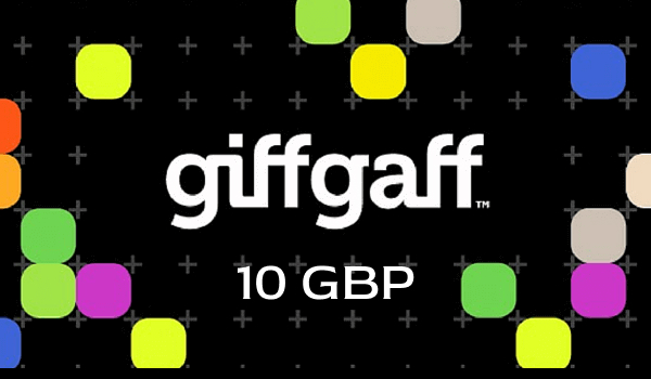 giffgaff 10 GBP