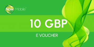 Køb Now Mobile 10 GBP