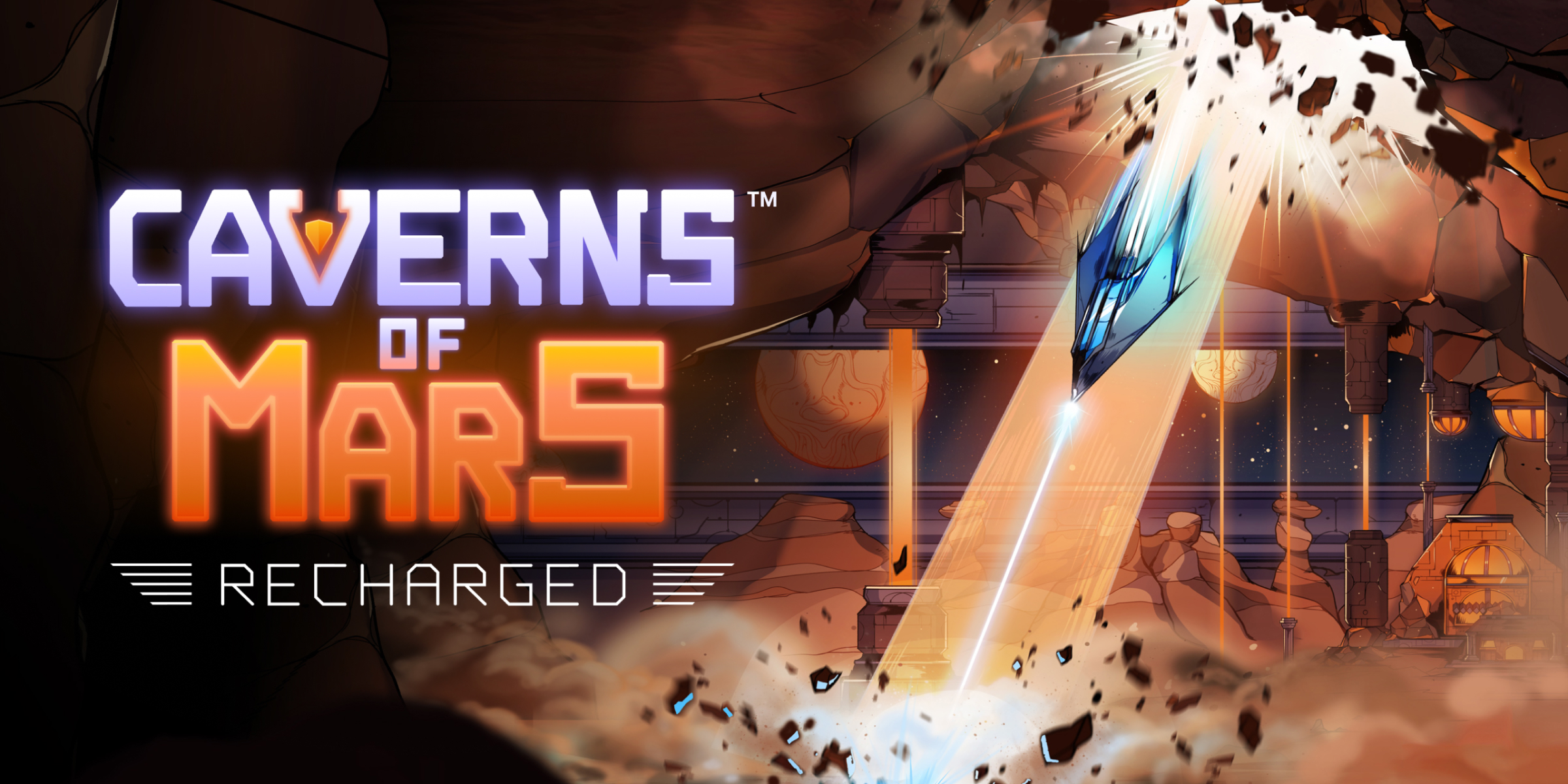 Caverns of Mars Recharged (PS4)
