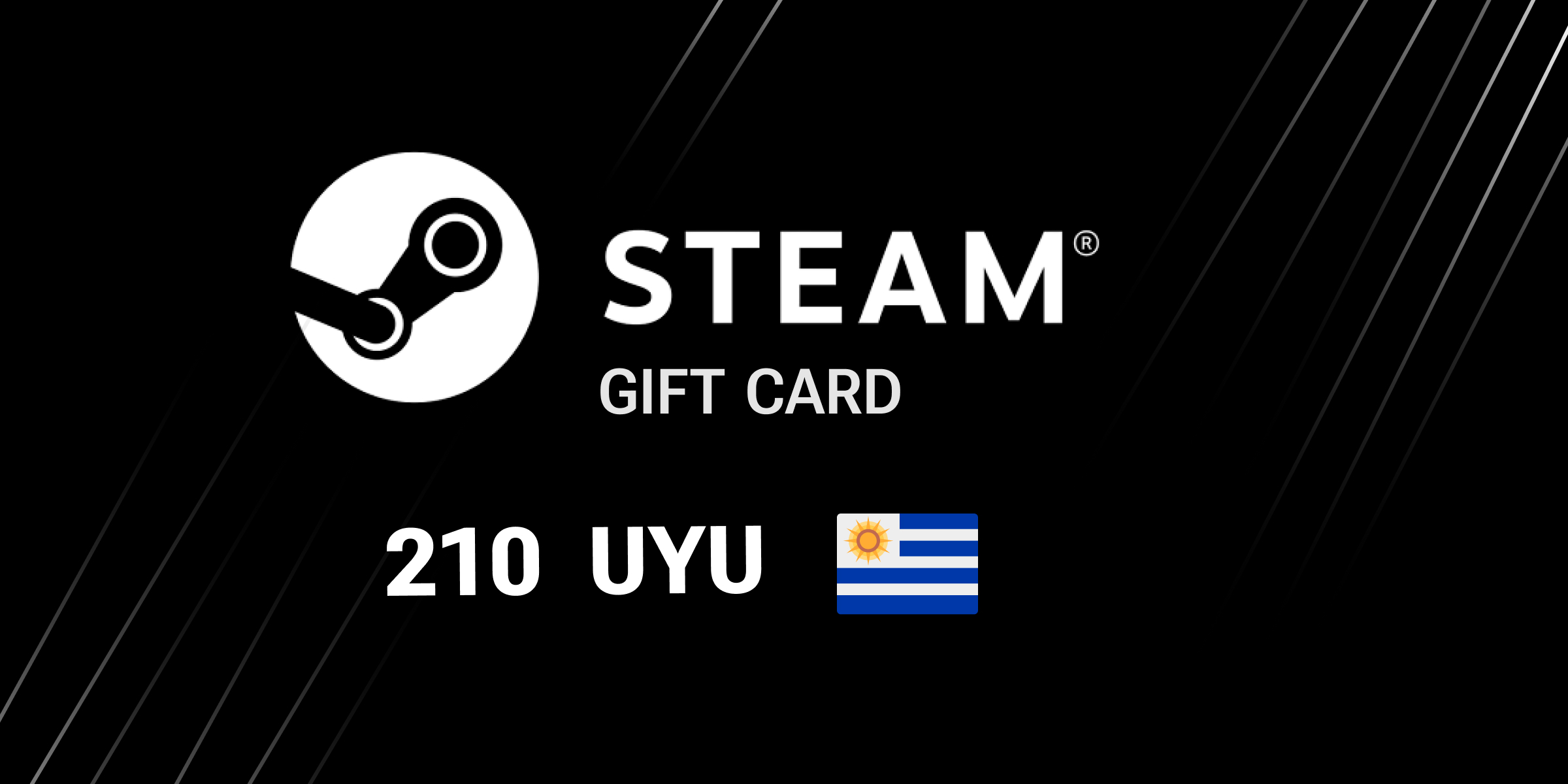 Steam Gift Card 210 UYU