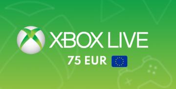 XBOX Live Gift Card 75 EUR الشراء