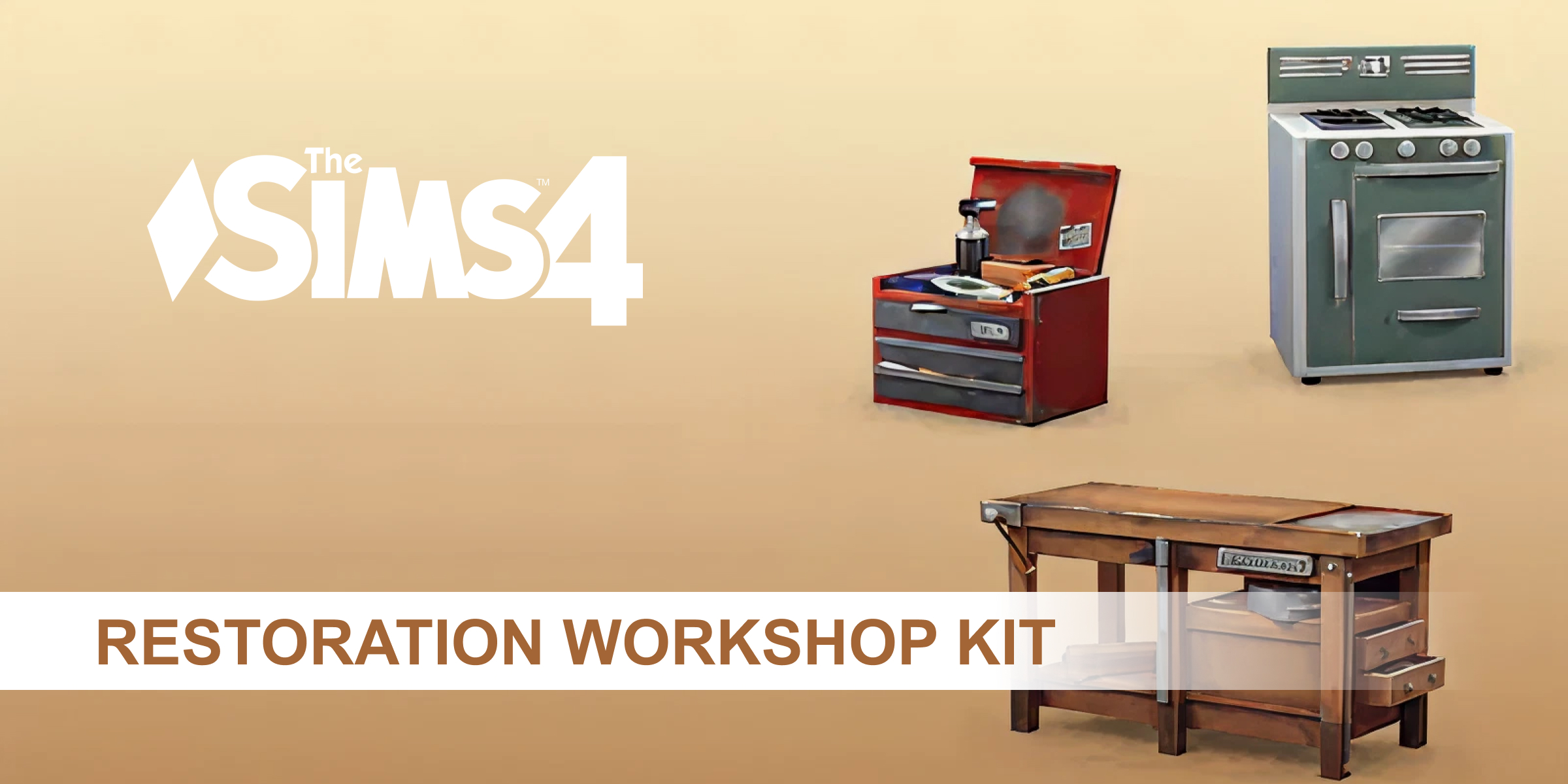 The Sims 4 Restoration Workshop Kit (PC)