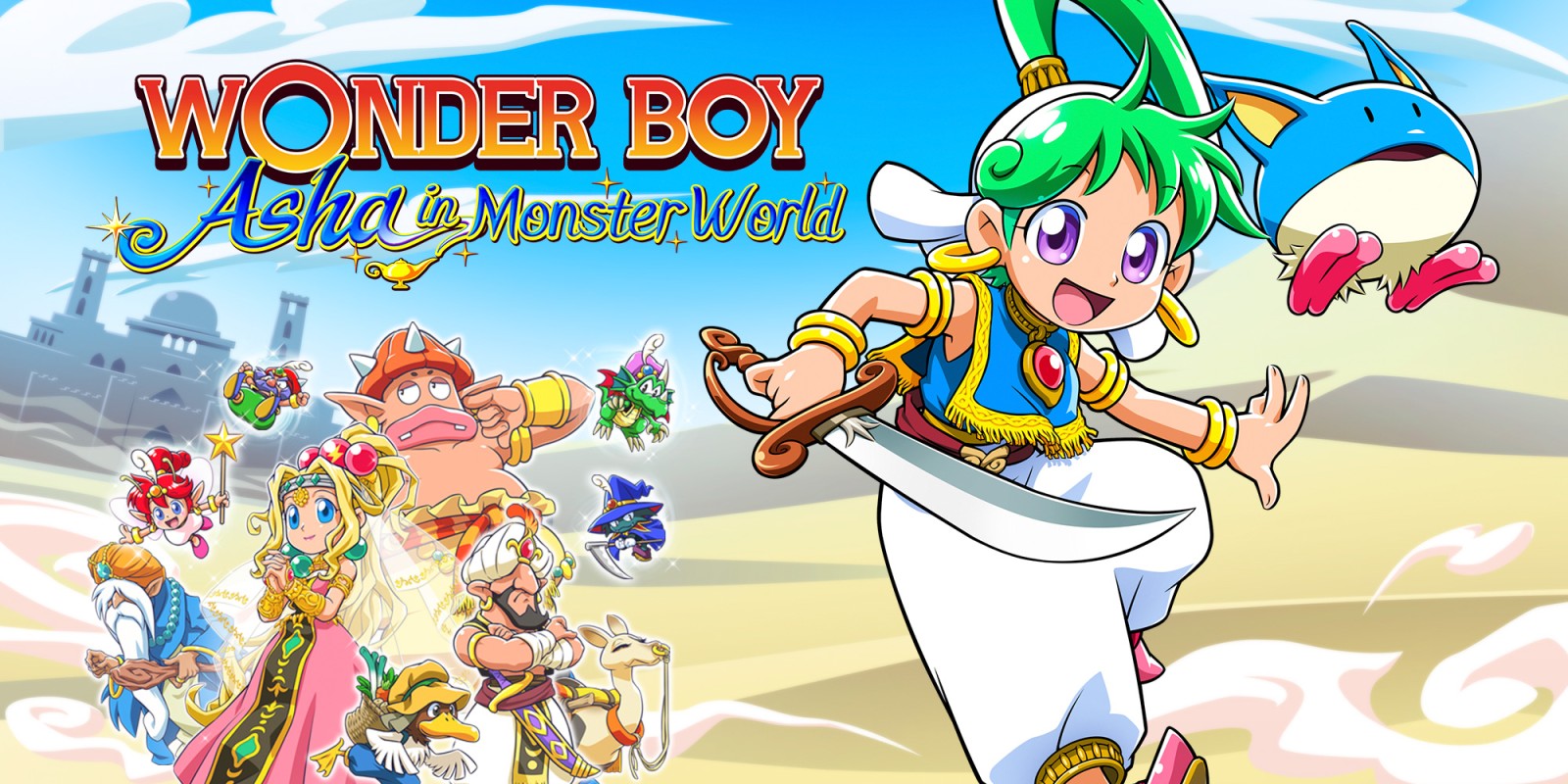 Wonder Boy Asha in Monster World (PS5 Account)