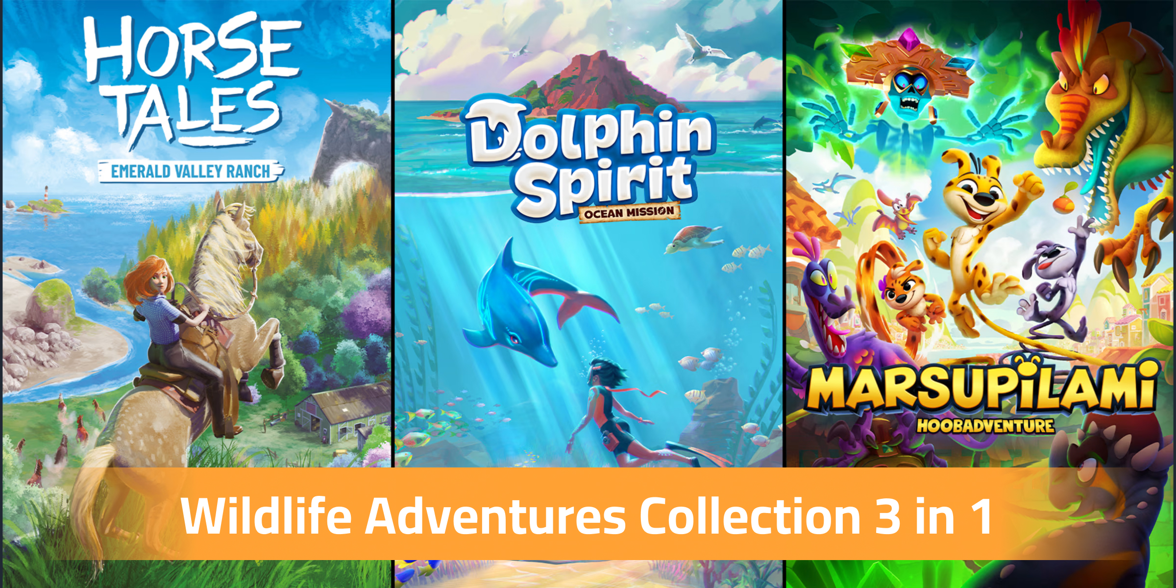 Wildlife Adventures Collection 3 in 1