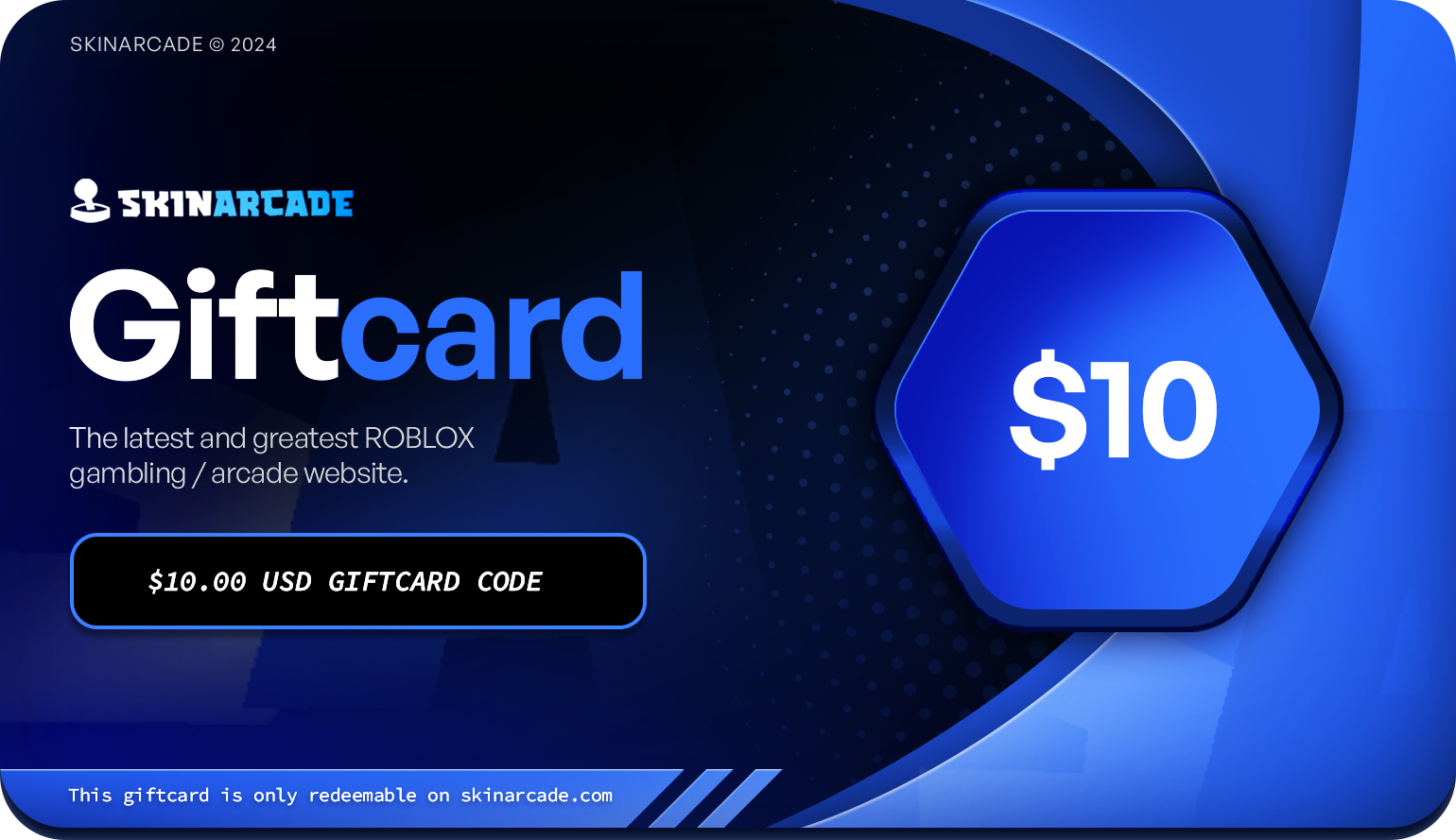 SkinArcade Gift Card 10 USD