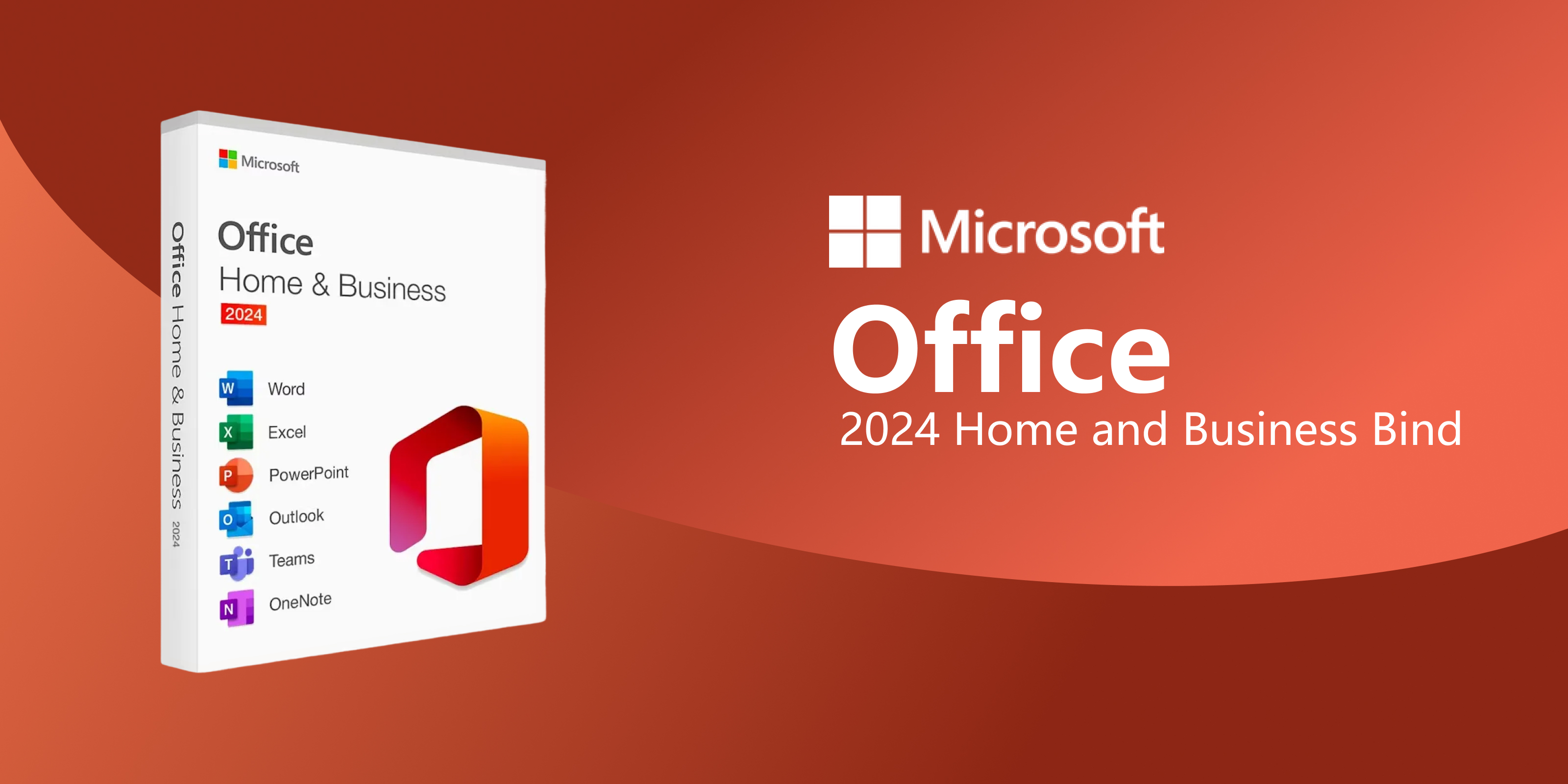 Microsoft Office 2024 Home and Business Bind