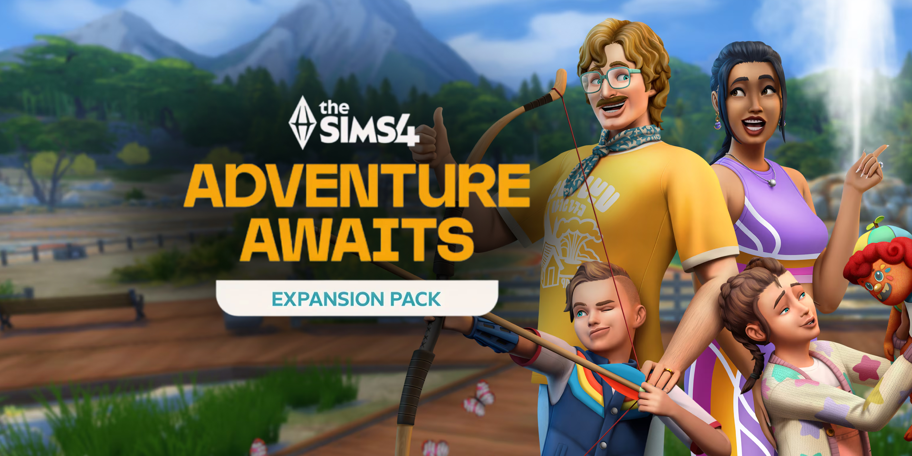 The Sims 4 Adventure Awaits Expansion Pack (EA Account)