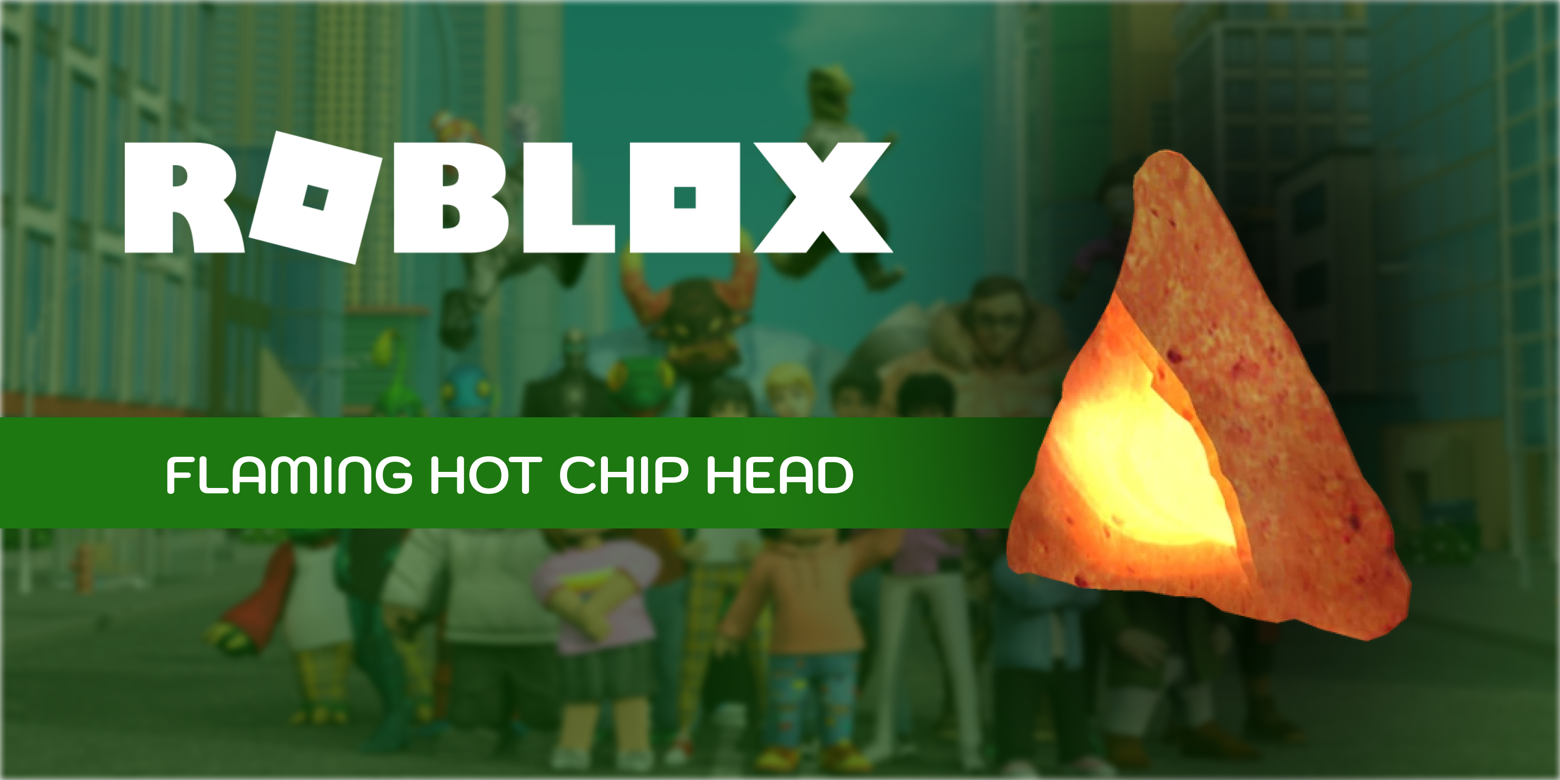 Roblox Flaming Hot Chip Head (PC)