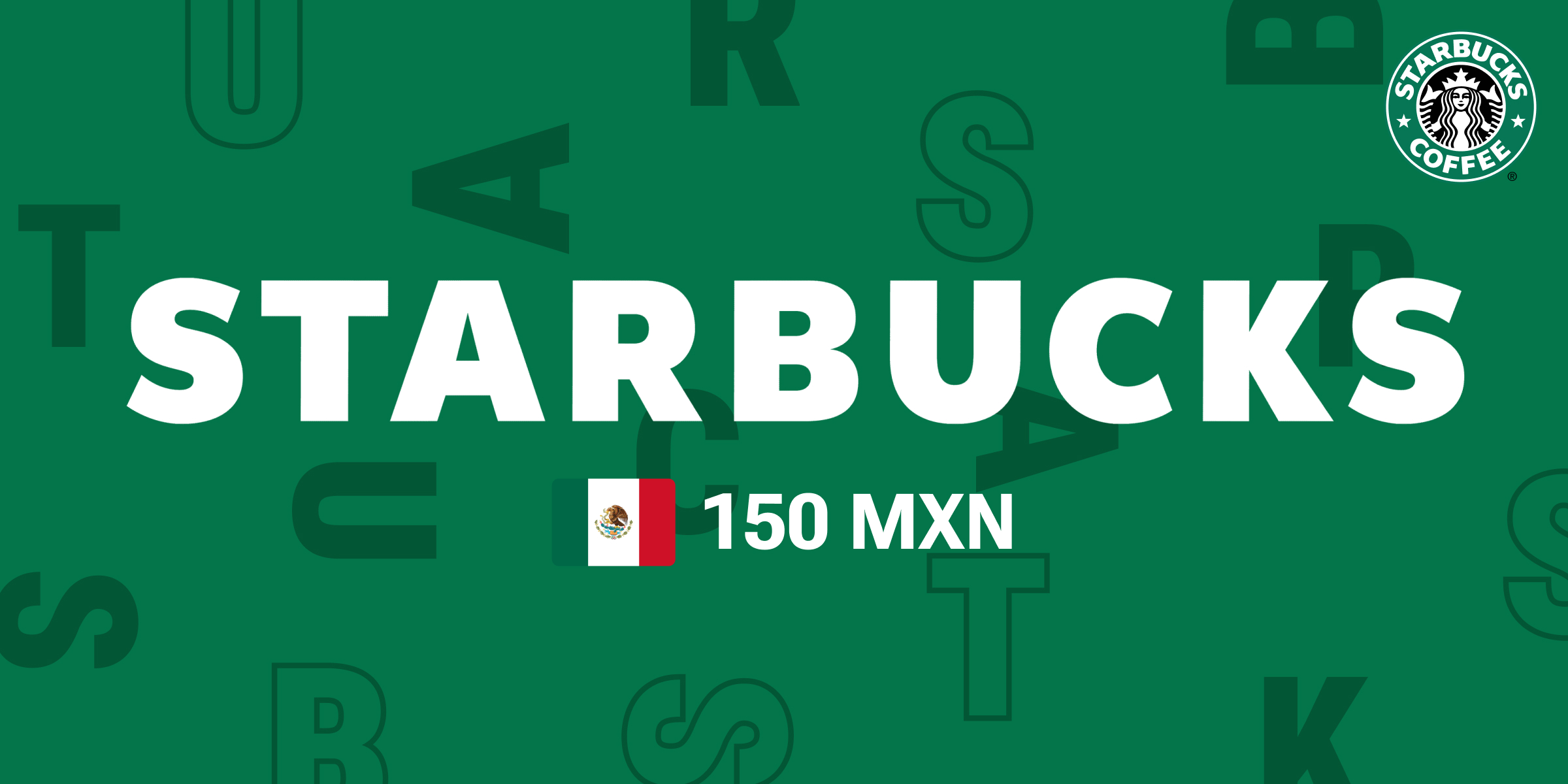 Starbucks Gift Card 150 MXN