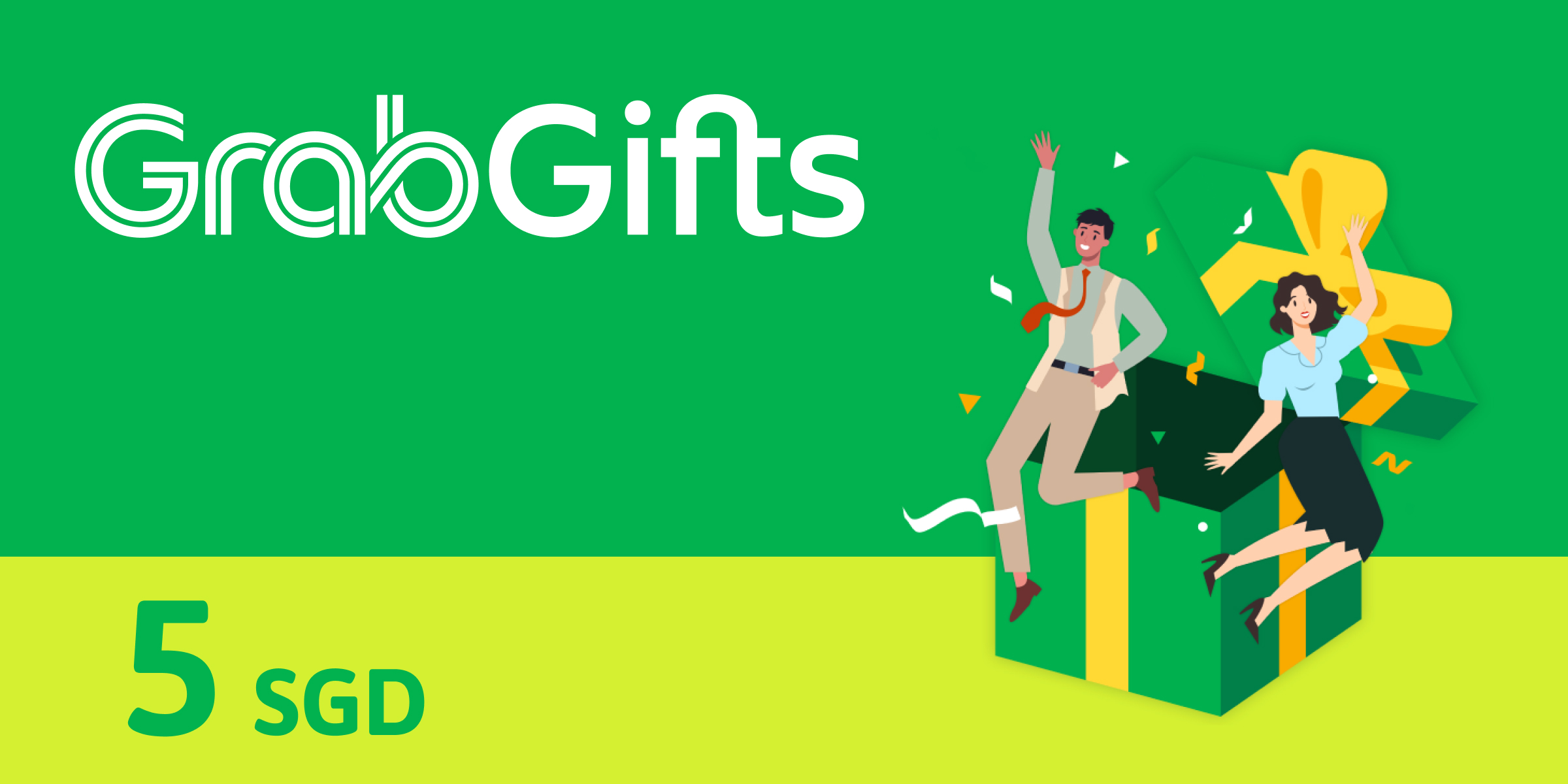 GrabGifts Gift Card 5 SGD