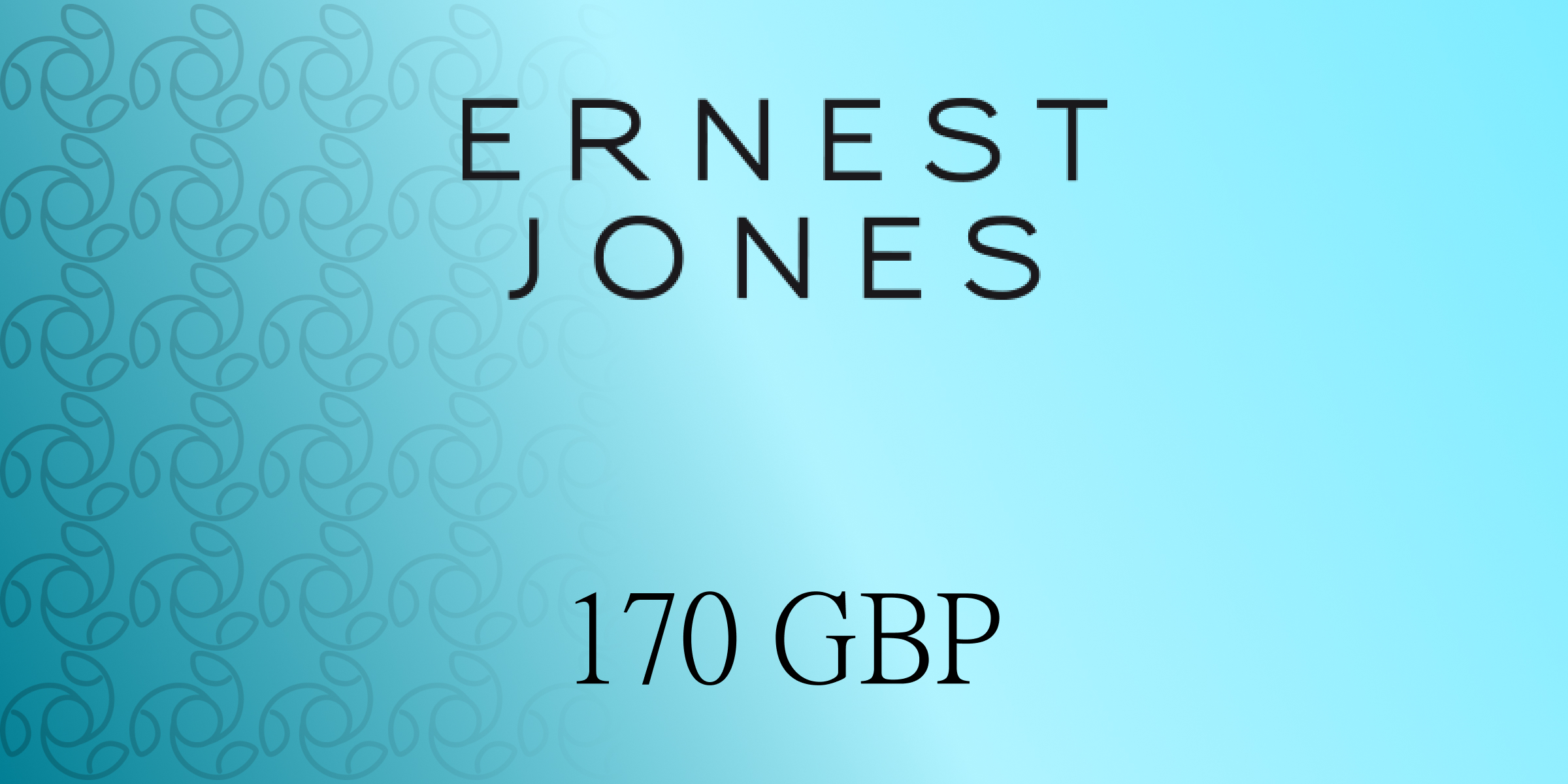Ernest Jones Gift Cards 170 GBP