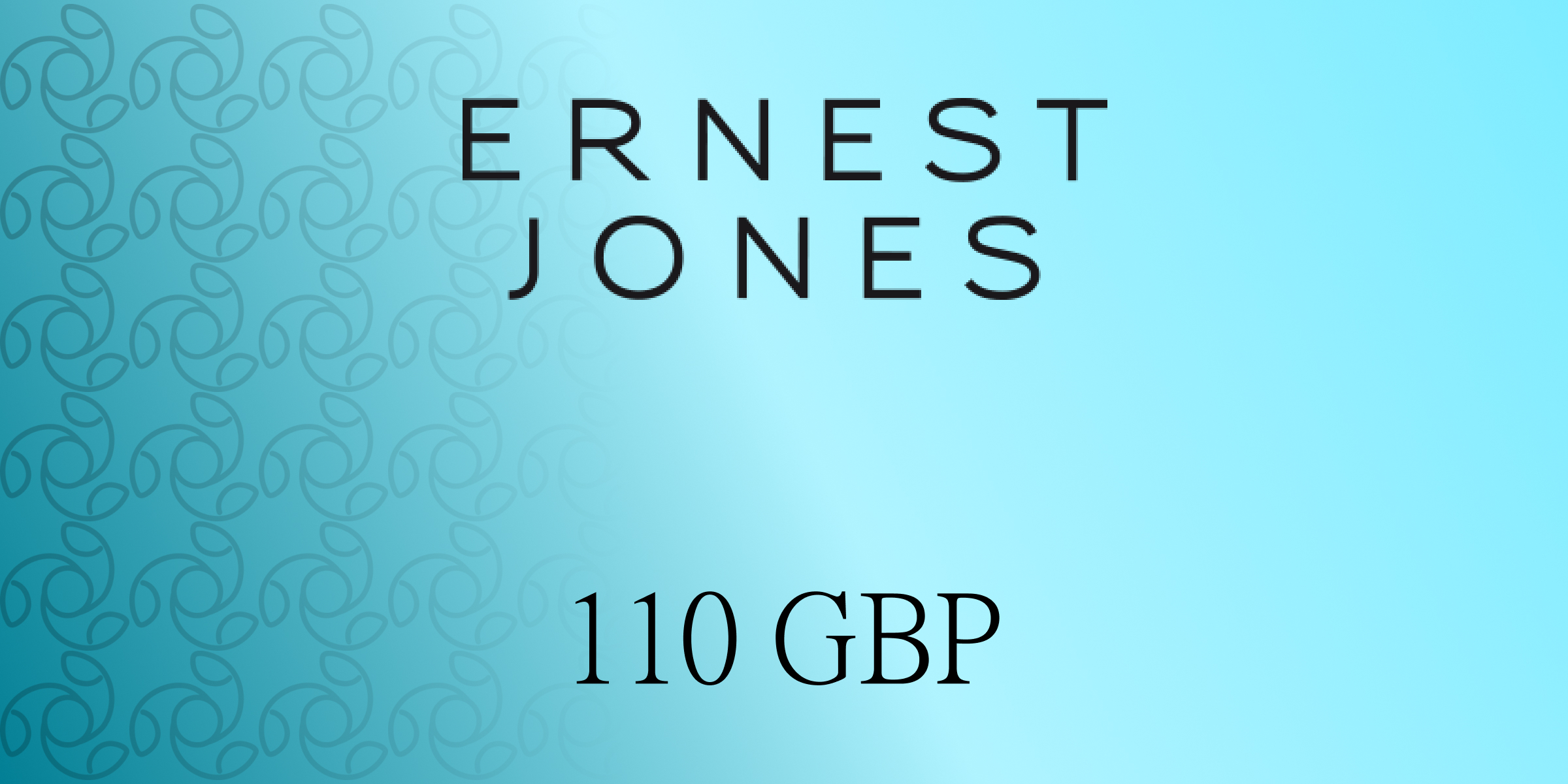 Ernest Jones Gift Cards 110 GBP