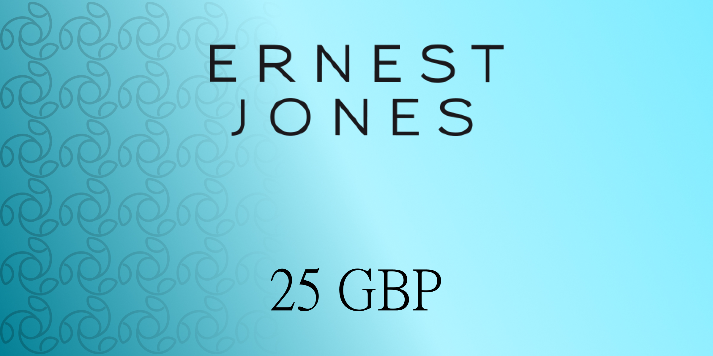 Ernest Jones Gift Cards 25 GBP