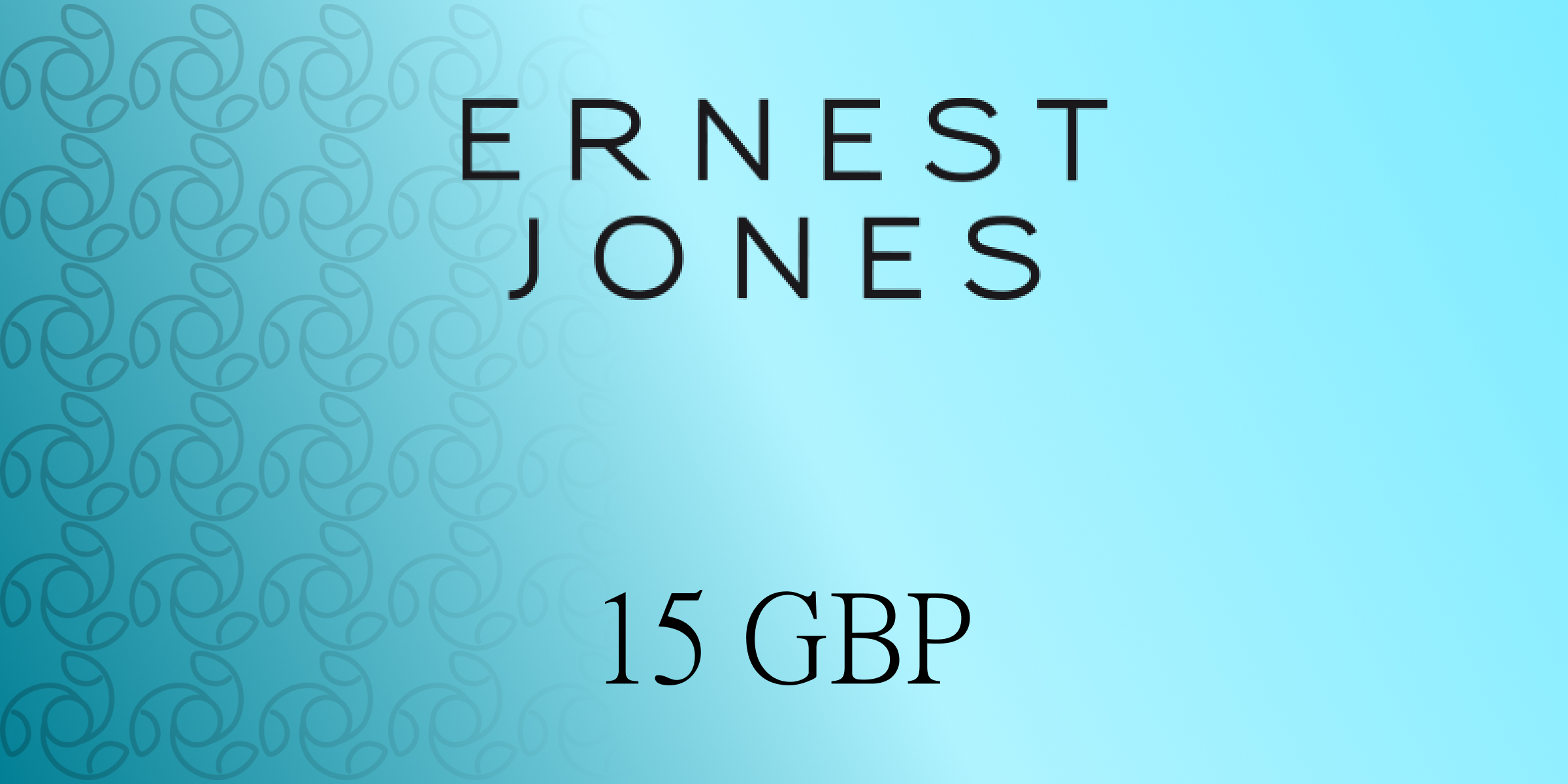 Ernest Jones Gift Cards 15 GBP