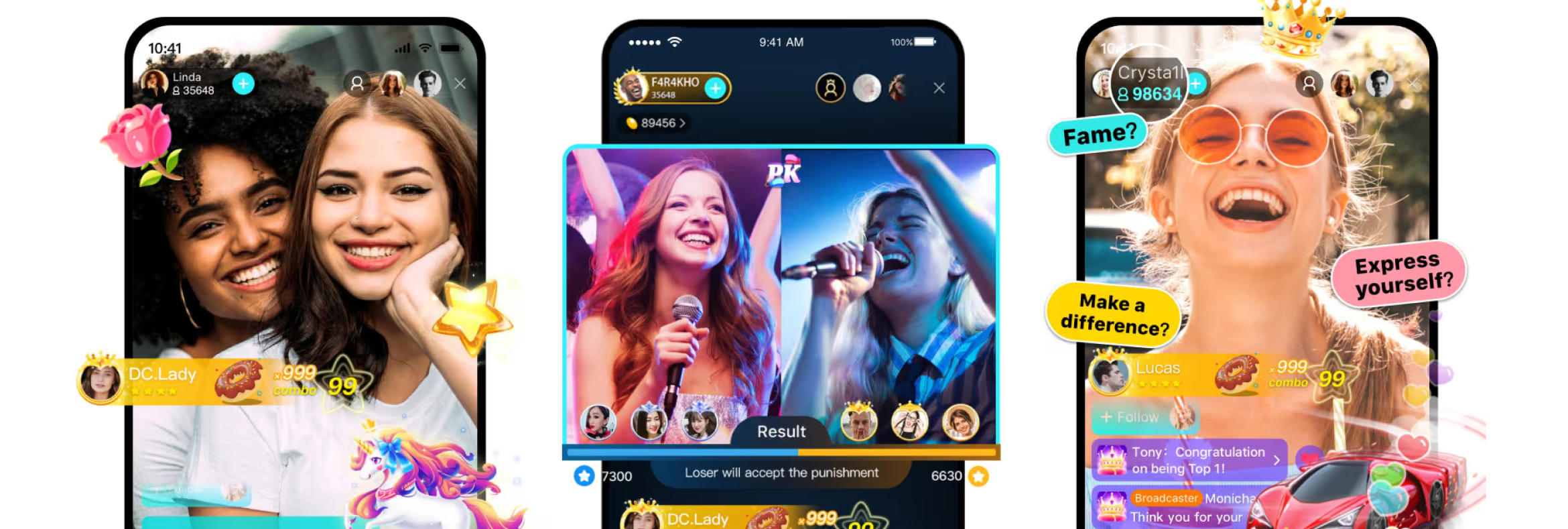 Bigo Live (Direct top up) 80 Diamonds
