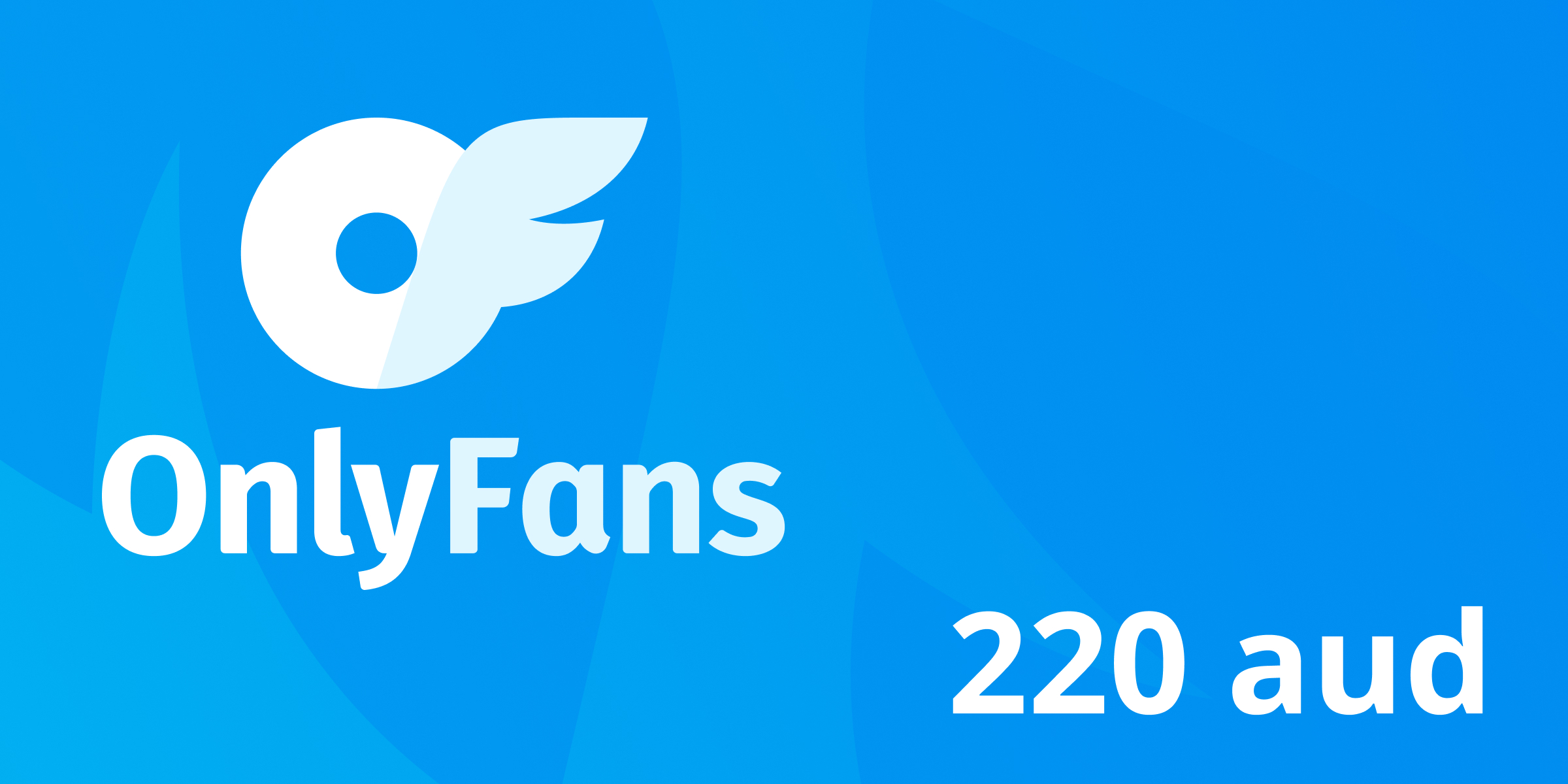 OnlyFans Gift Card 220 AUD