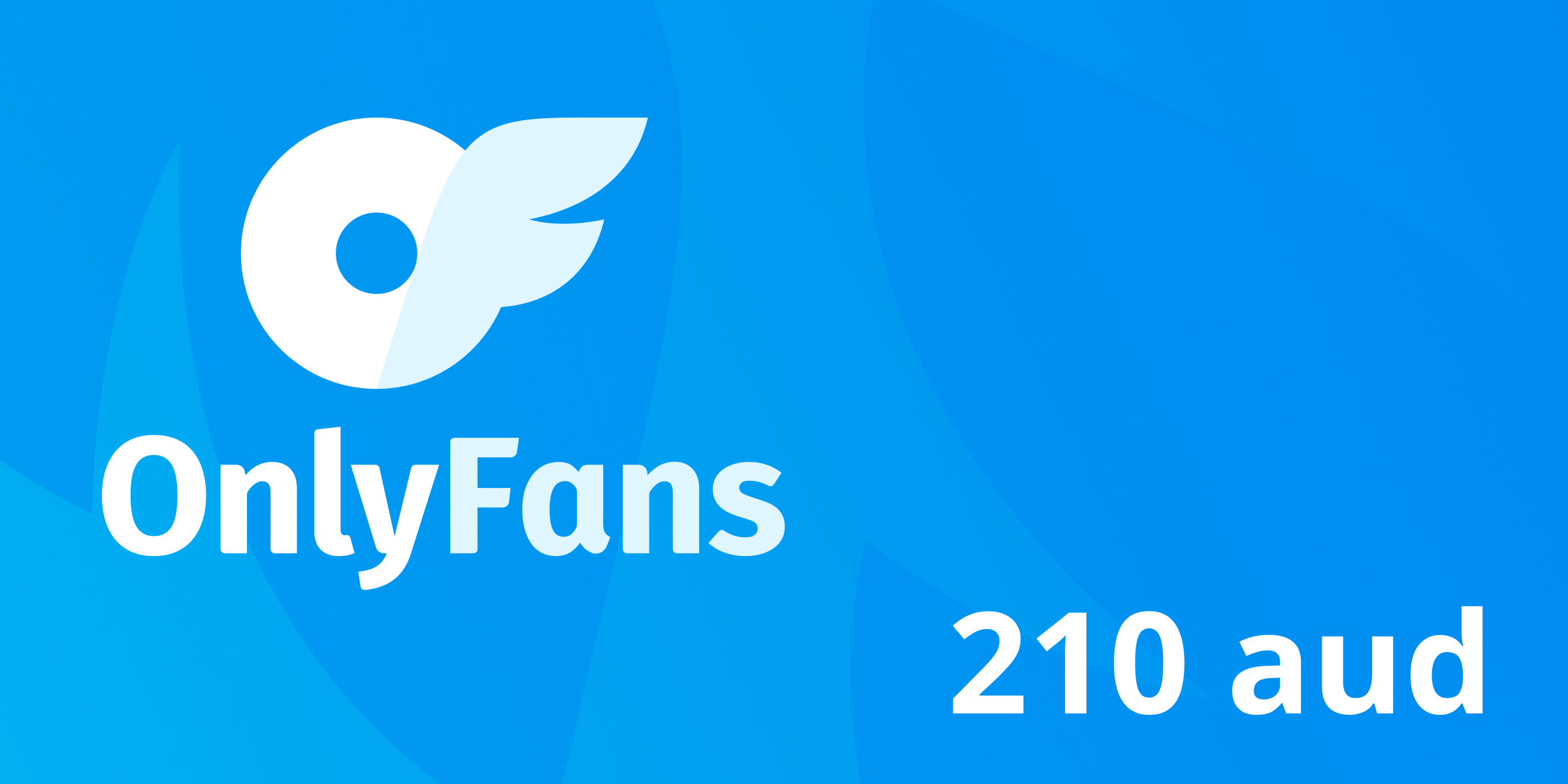 OnlyFans Gift Card 210 AUD