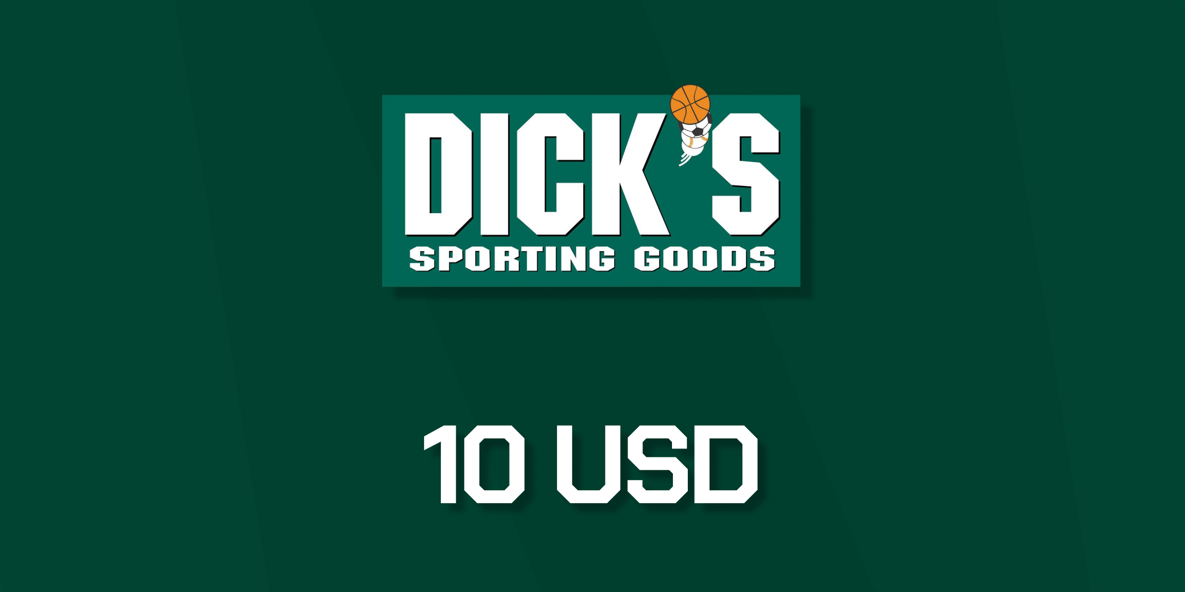 Dicks Sporting Goods Gift Card 10 USD
