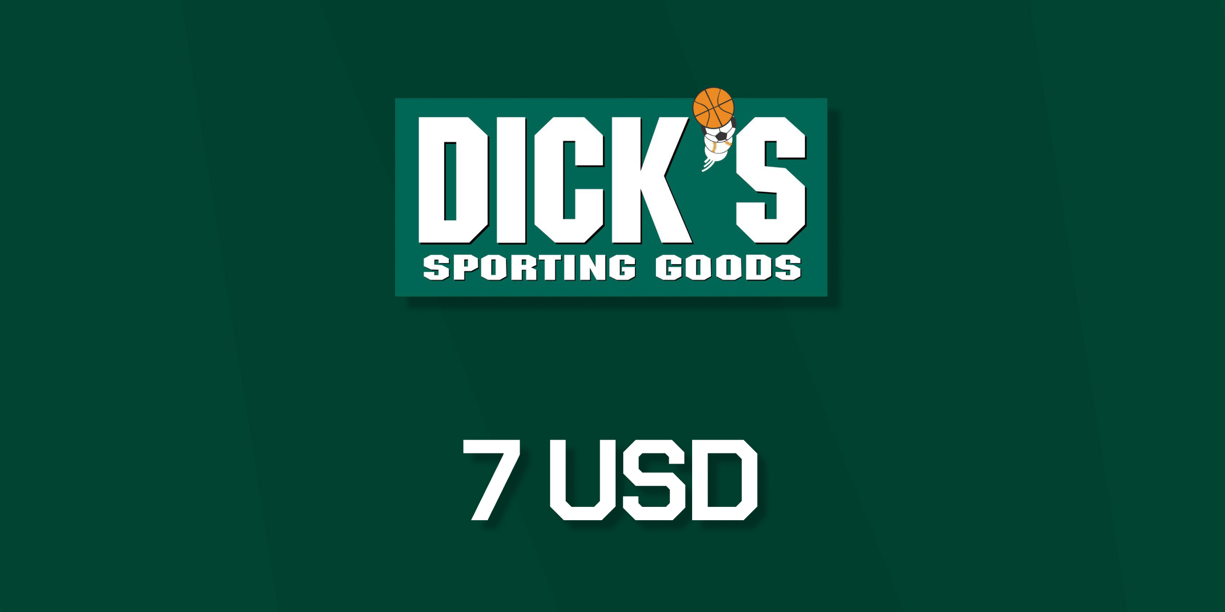 Dicks Sporting Goods Gift Card 7 USD