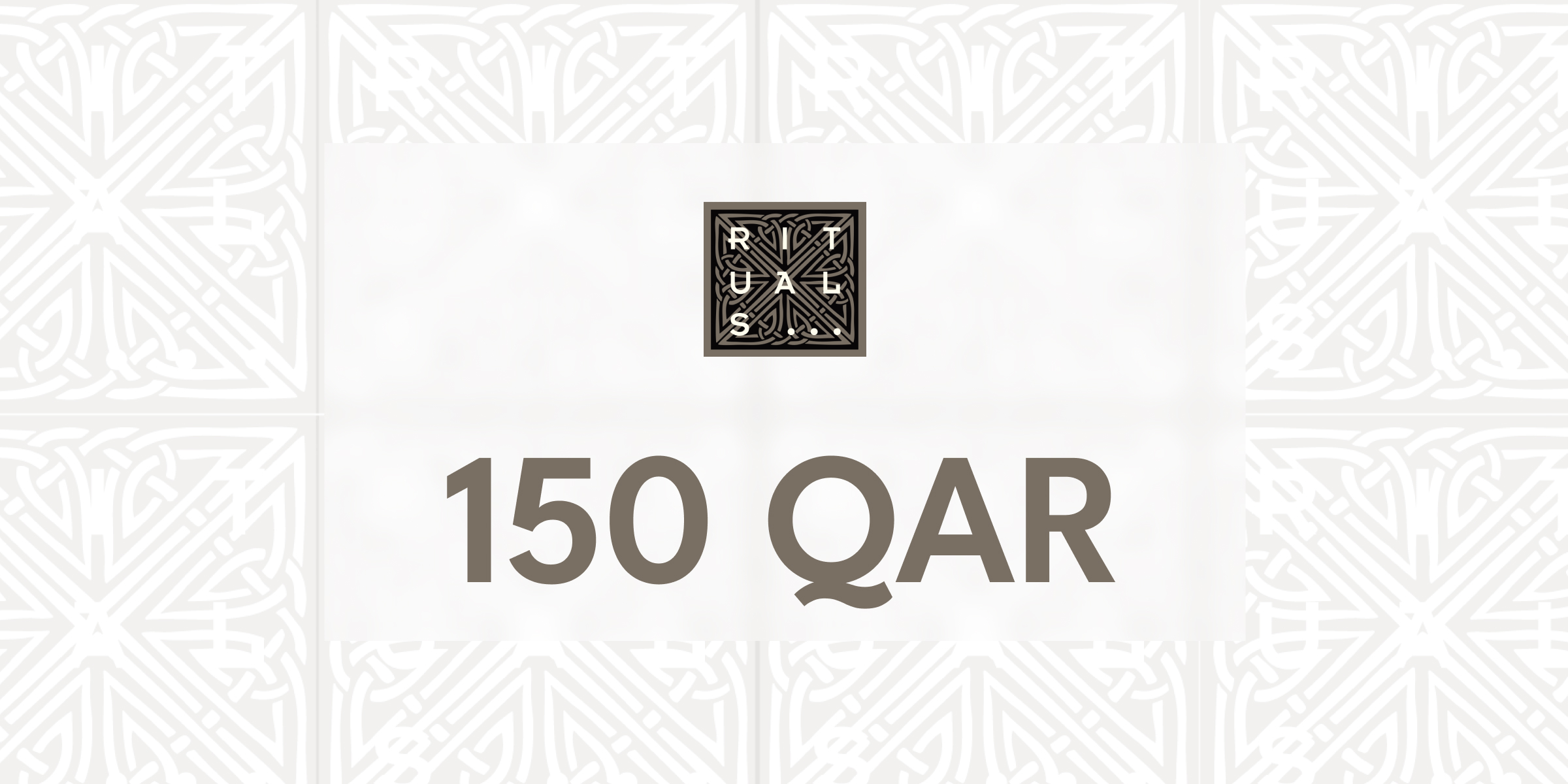 Rituals Gift Card 150 QAR