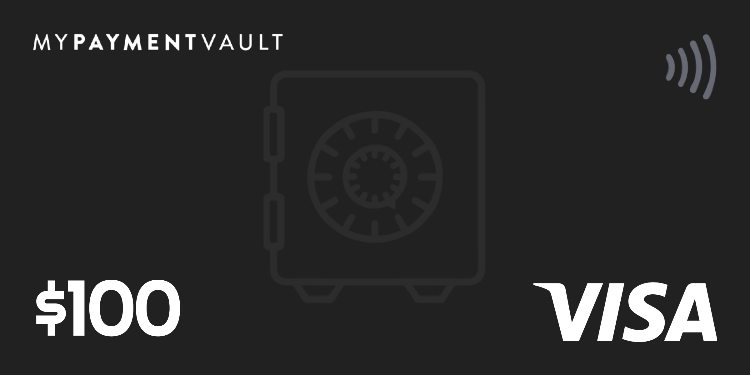 My Payment Vault Prepaid Visa 100 USD