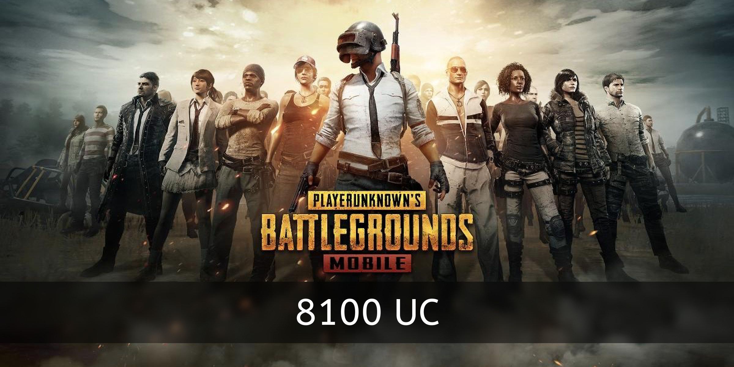 PUBG Mobile 8100 UC