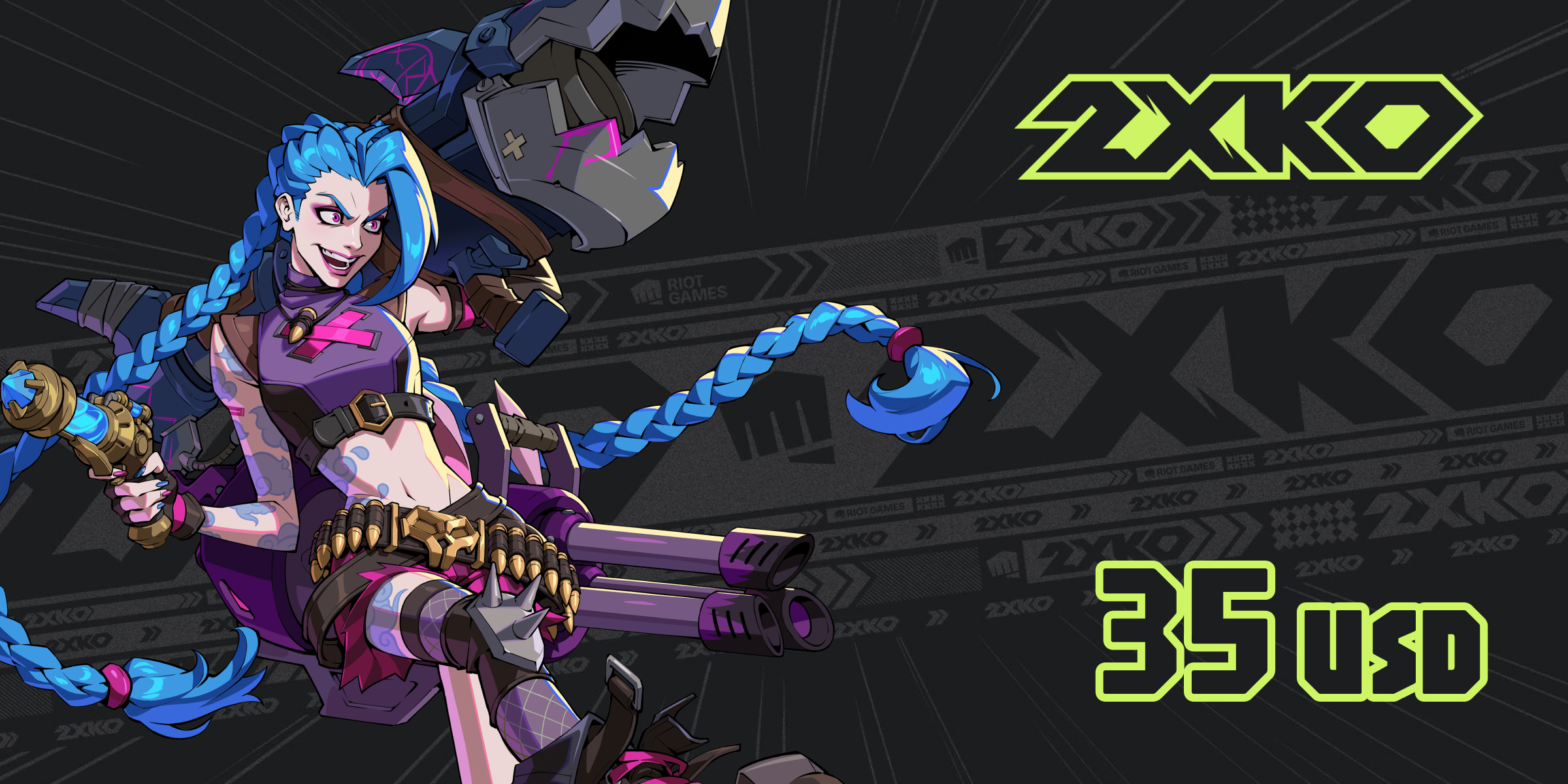 2XKO Gift Card 35 USD