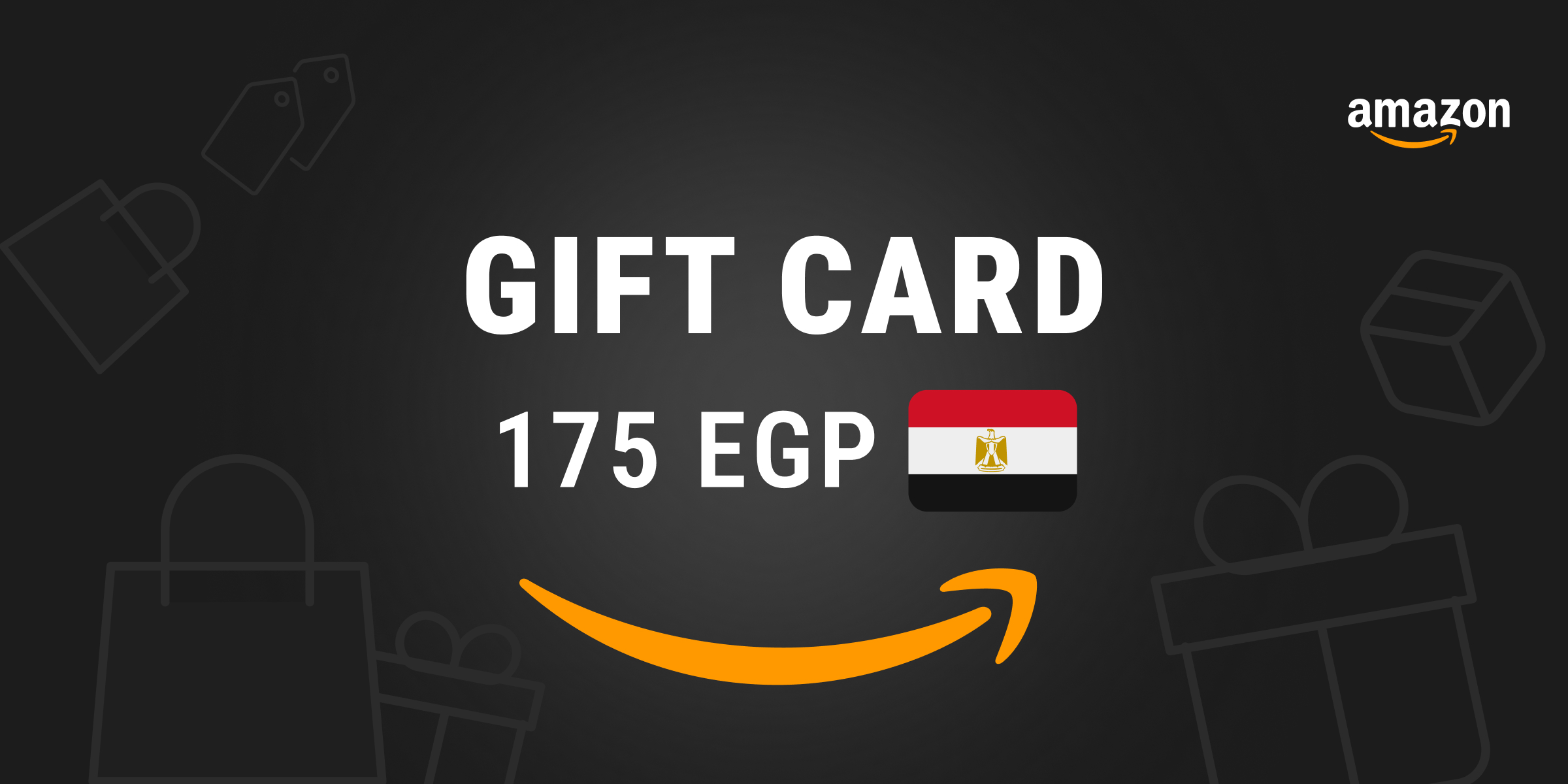 Amazon Gift Card 175 EGP