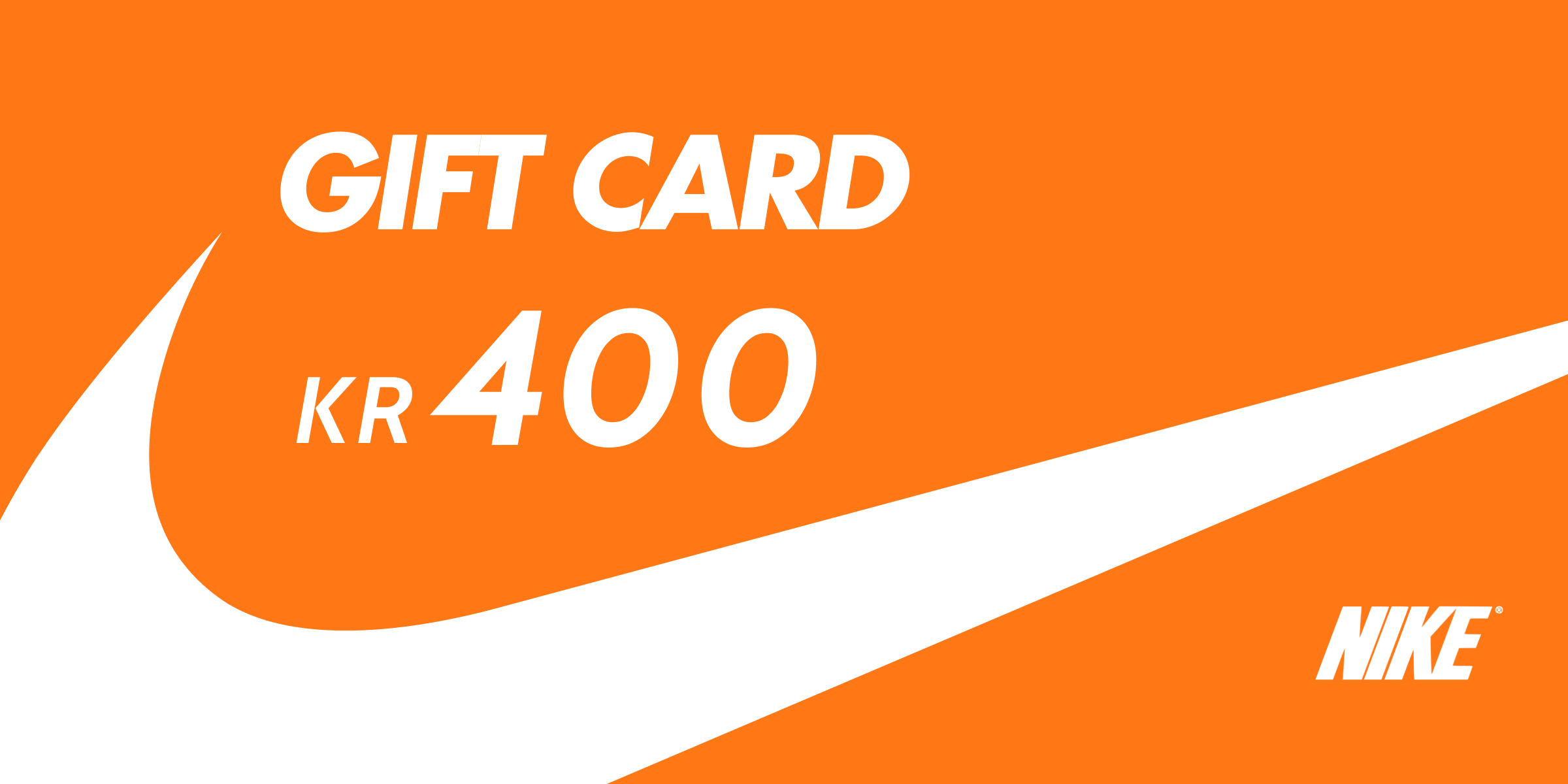 Nike Store Gift Card 400 DKK
