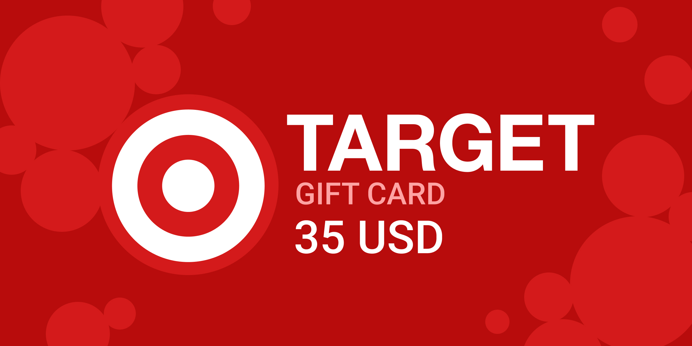 Target Gift Card 35 USD