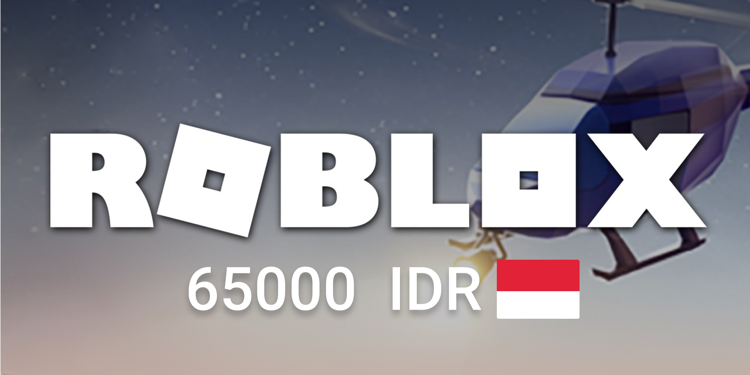 Roblox Gift Card 65000 IDR