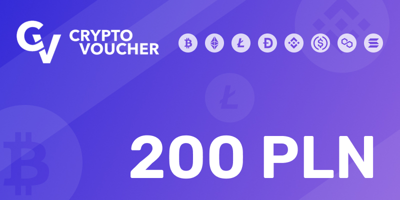 Crypto Voucher Gift Card 200 PLN