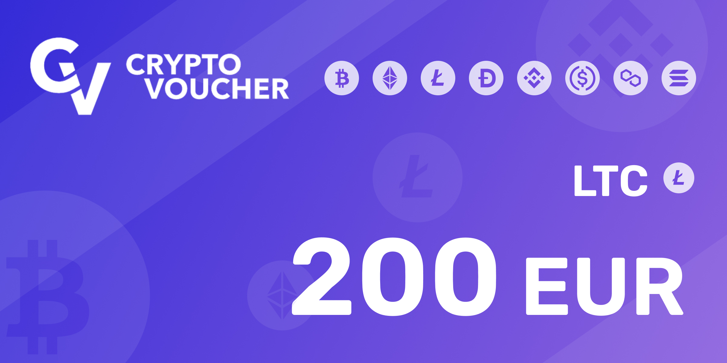 Crypto Voucher LTC 200 EUR