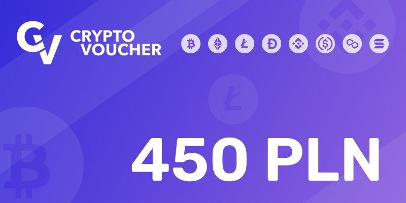 Crypto Voucher Gift Card 450 PLN