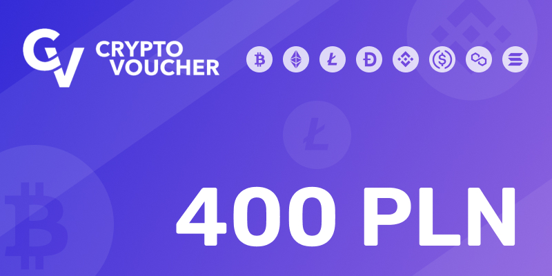 Crypto Voucher Gift Card 400 PLN