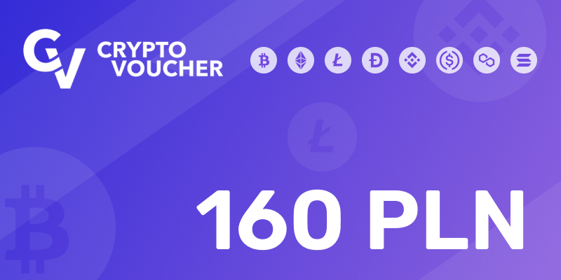 Crypto Voucher Gift Card 160 PLN